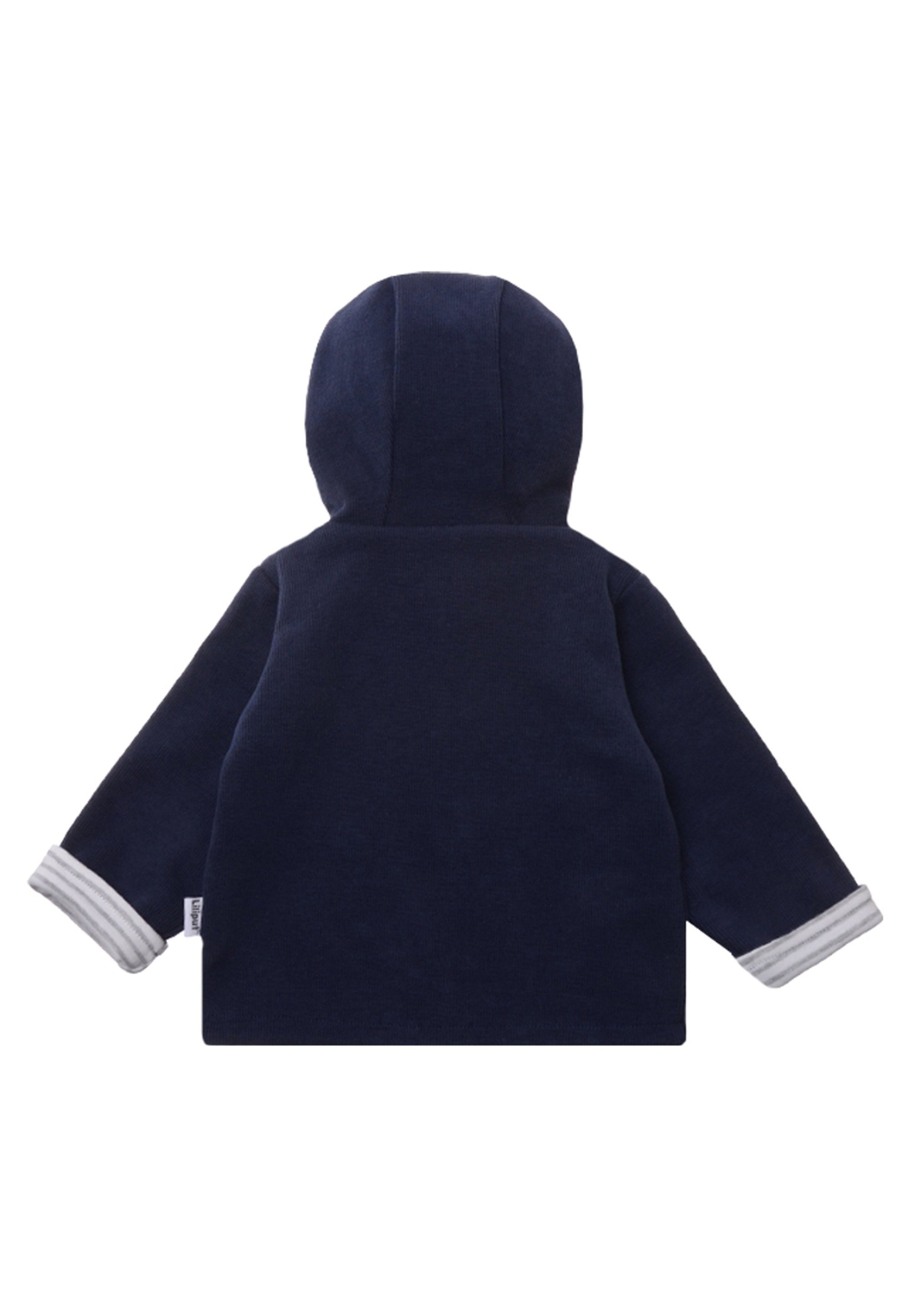 Liliput Sweatjacke aus weichem Rippstrick mit niedlichen Bärchenohren – Bild 2 von 3