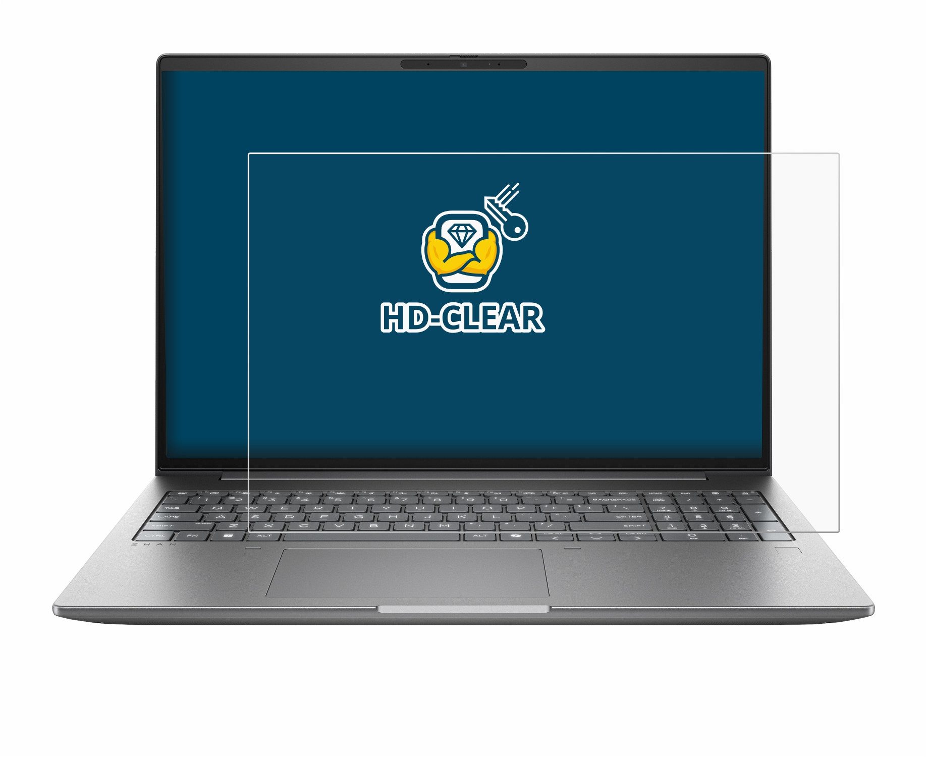 BROTECT Displayschutzfolie Schutzfolie für HP Zbook X G2i 16", Displayschutz Schutz Folie Klar Transparent
