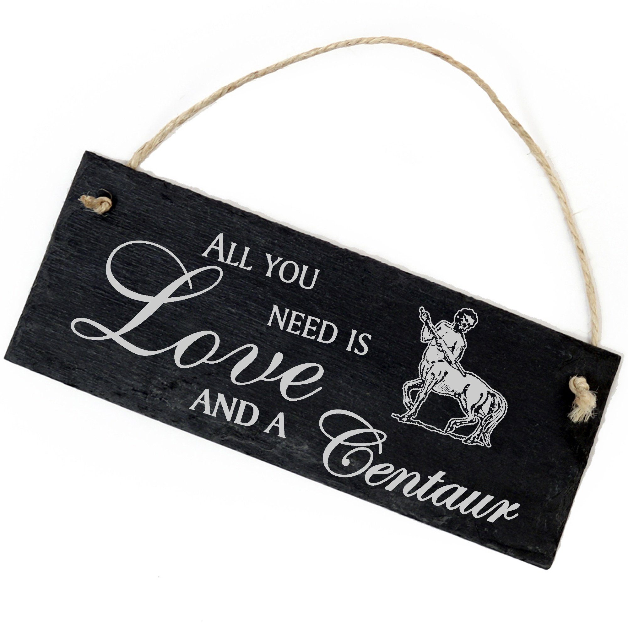 Dekolando Hängedekoration Kentaur 22x8cm All you need is Love and a Centaur