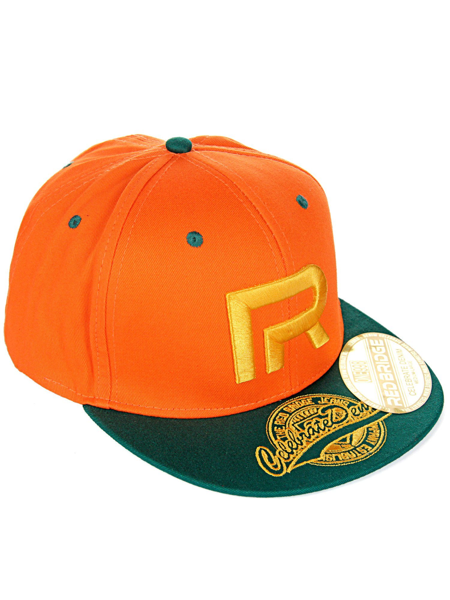 orange-grün Wellingborough Cap RedBridge Baseball Druckverschluss mit