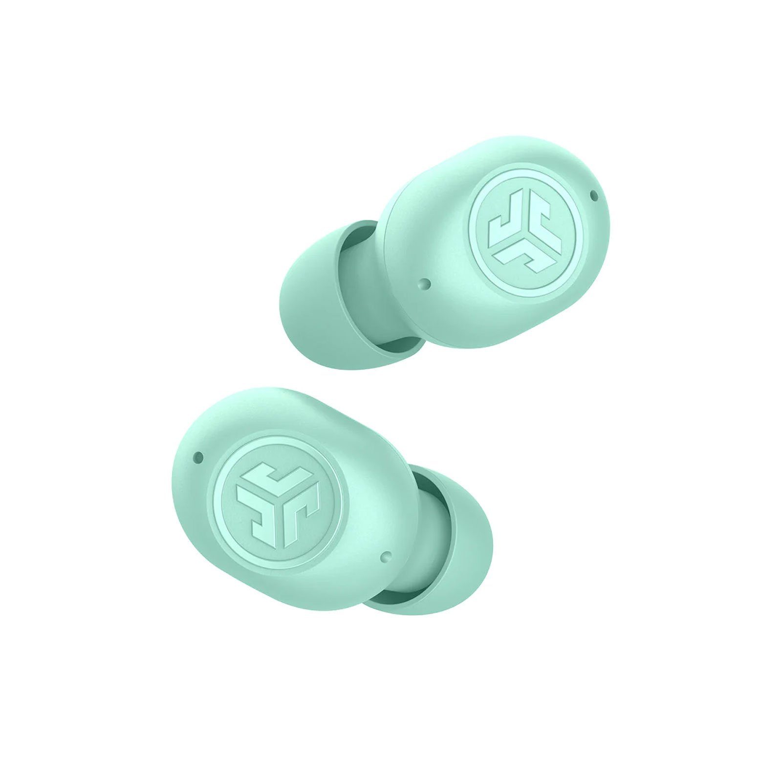 (TWS, True Schlüsselband) Jlab Wireless Bluetooth, Ladecase, Mini JBuds Minzgrün In-Ear-Kopfhörer Earbuds