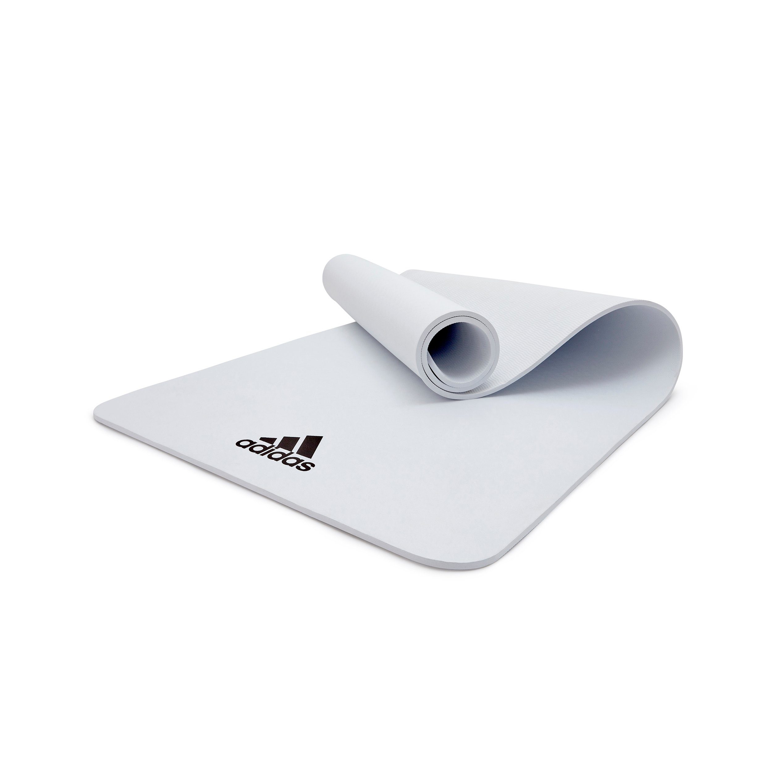 adidas Performance Yogamatte Fitness- und Yogamatte, 8 mm, mit strapazierfähigem und rutschfestem Material