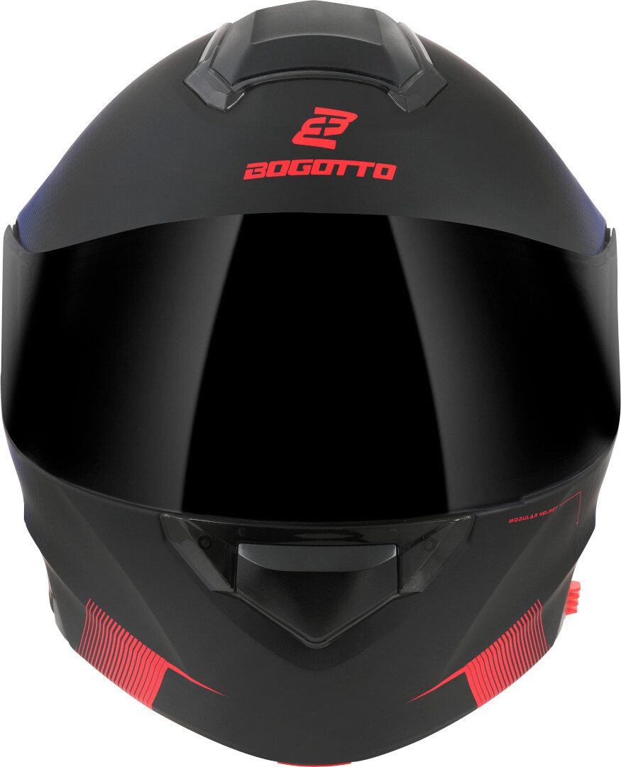 Bogotto Motorradhelm H271 Wayke Klapphelm, Vorbereitet Für Kommunikationssystem,geeignet Brillenträger,vorbe – Bild 5 von 5