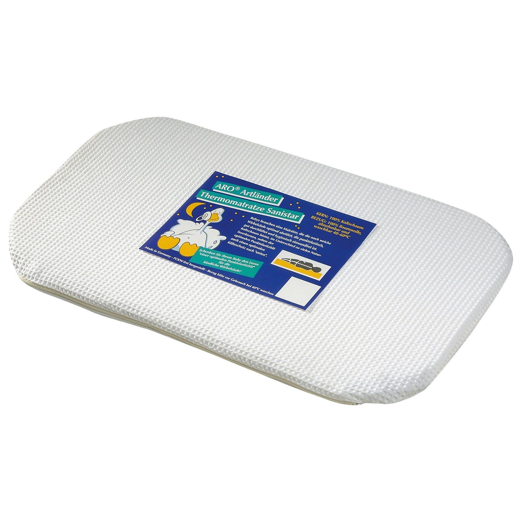 Artländer Baby Matratze Für Kinderwagen Oval 32 X 75 Cm
