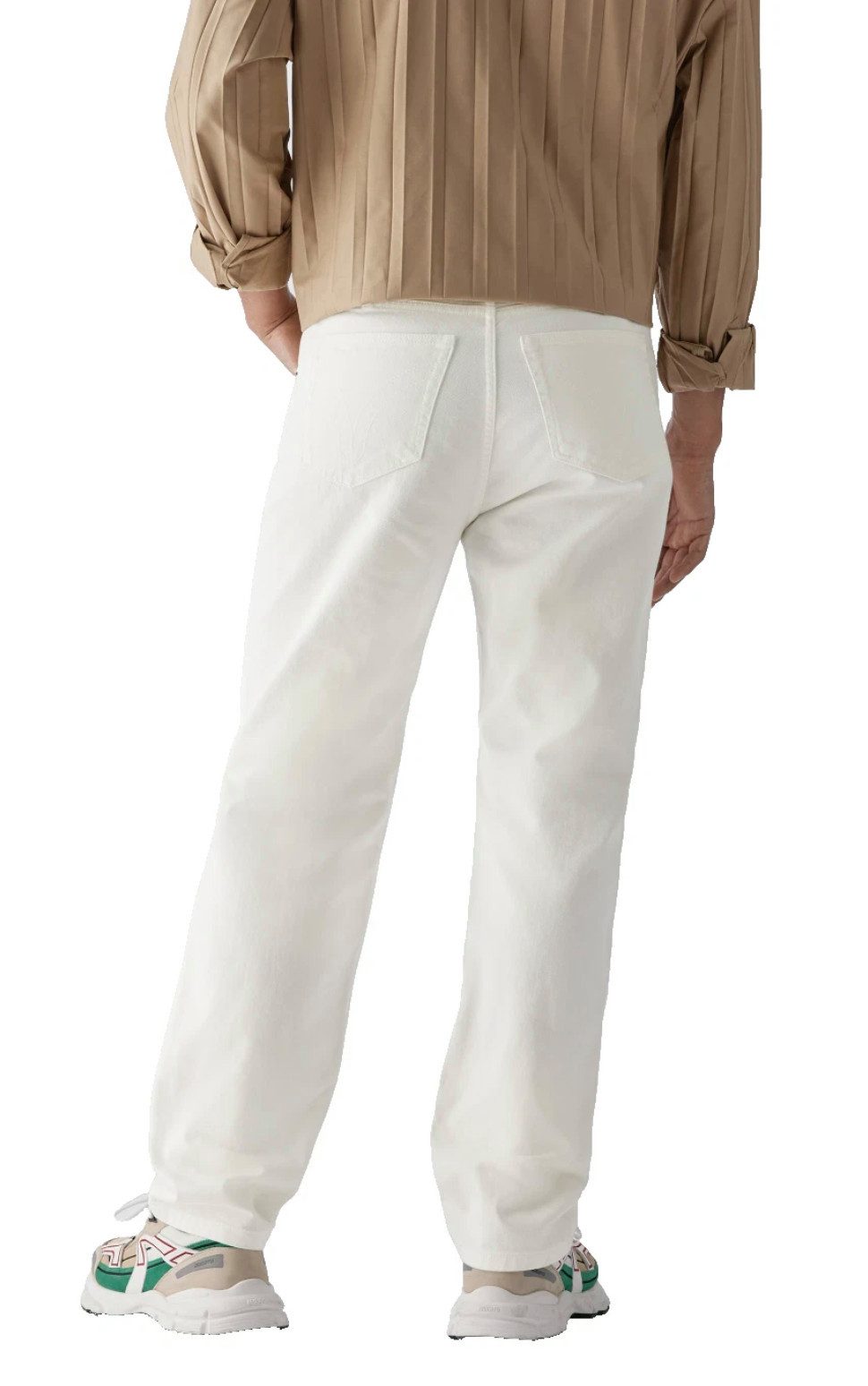 AMI PARIS - ALEXANDRE MATTIUSSI 5-Pocket-Jeans Gerade Jeans Denim Hose 5-Pocket Premium-Komfort,hochwertiges Baumwollgewebe, softem Finish