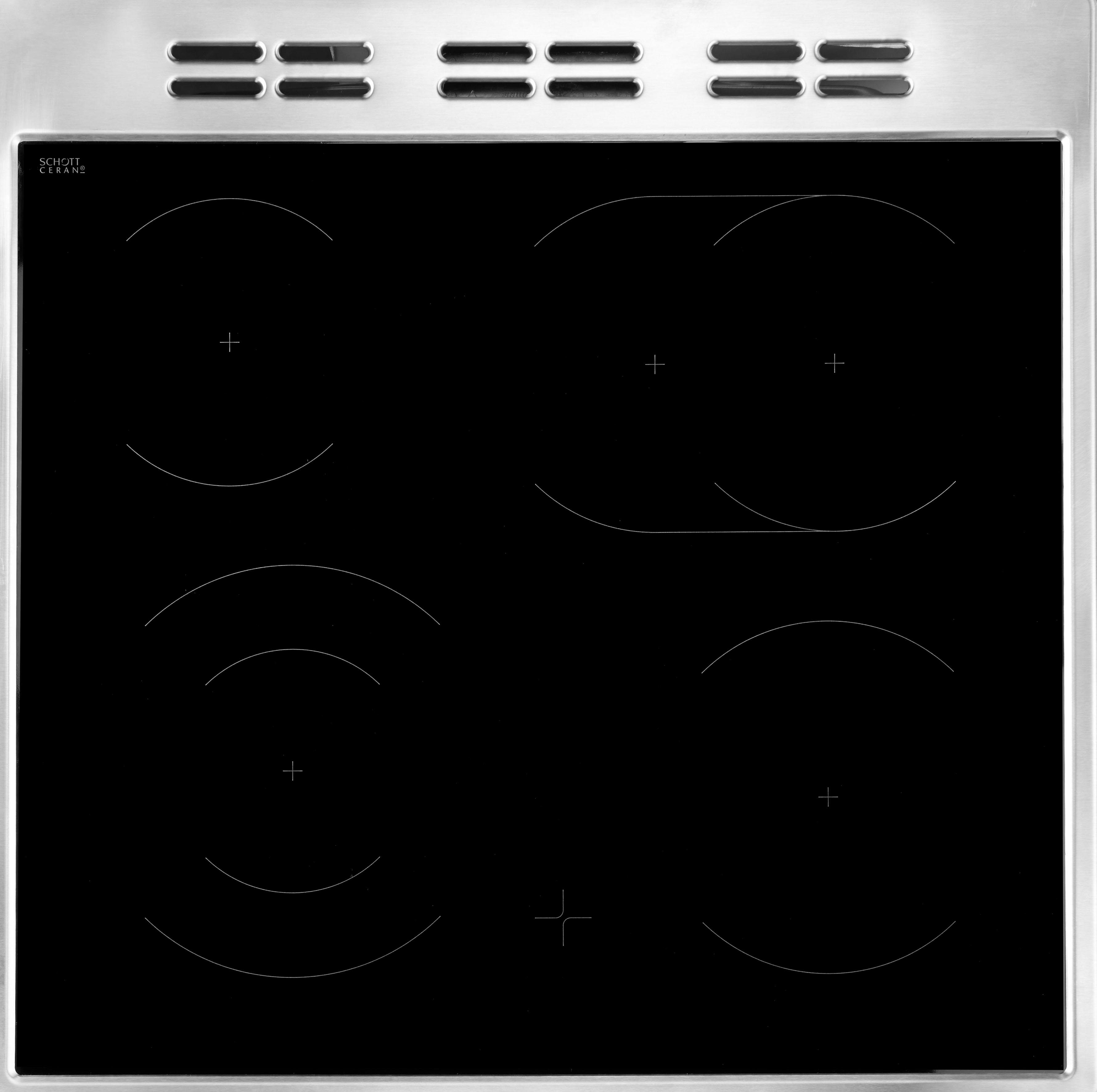Grundig Elektro-Standherd GFBM23420, mit Backauszug, mit Tastensperre