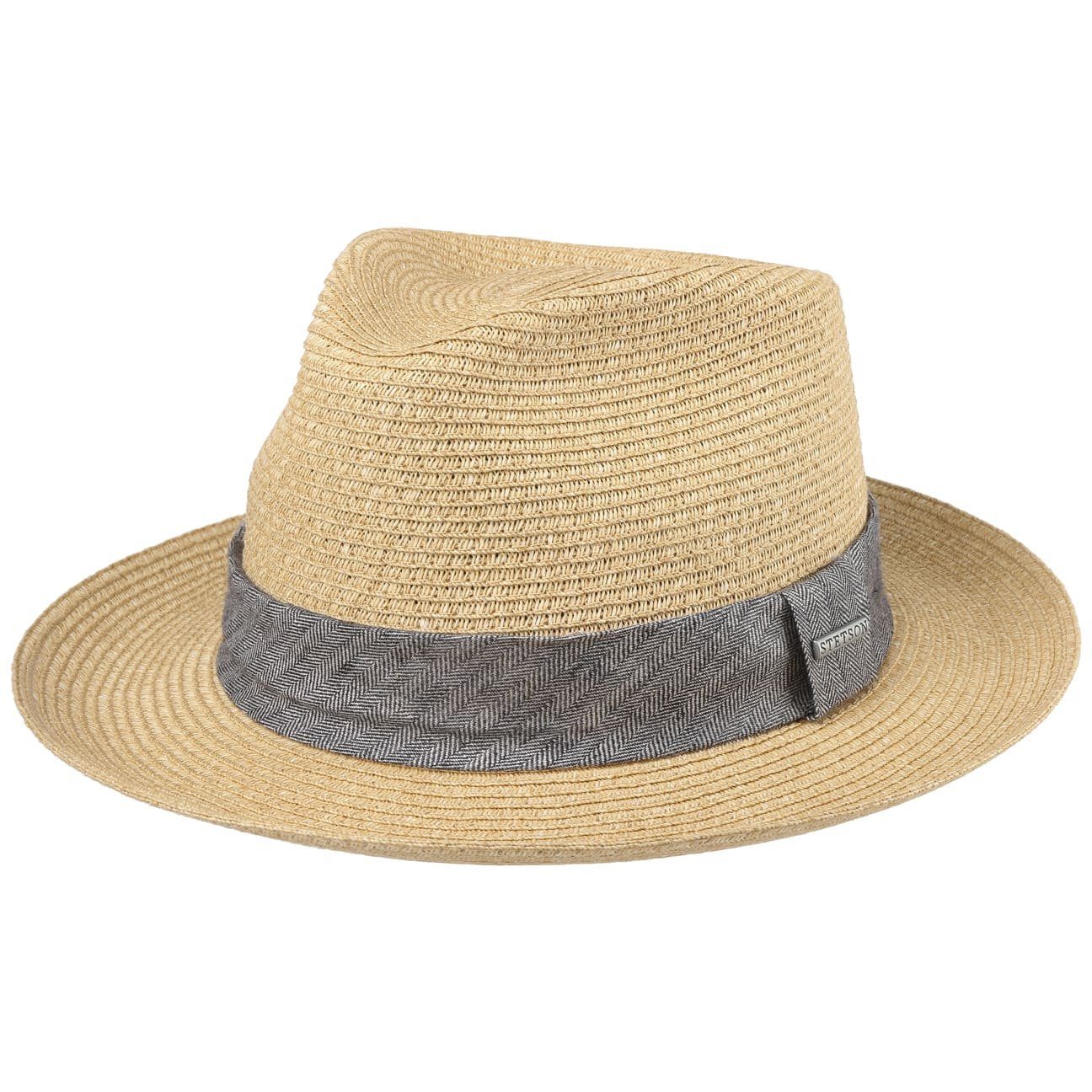 Stetson Sonnenhut (1-St) Sommerhut mit Ripsband natur