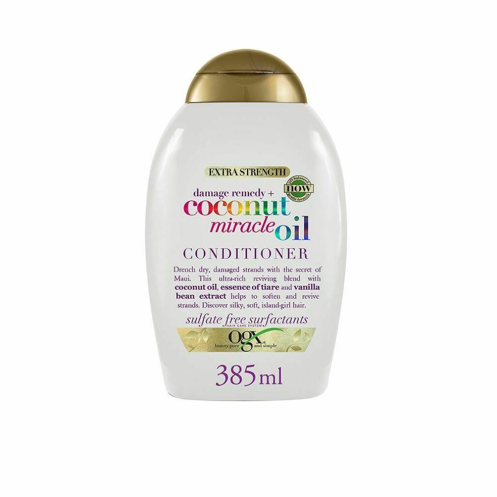 Remedy Miracle OGX Haarspülung OGX Coconut Oil Conditioner 385ml Damage