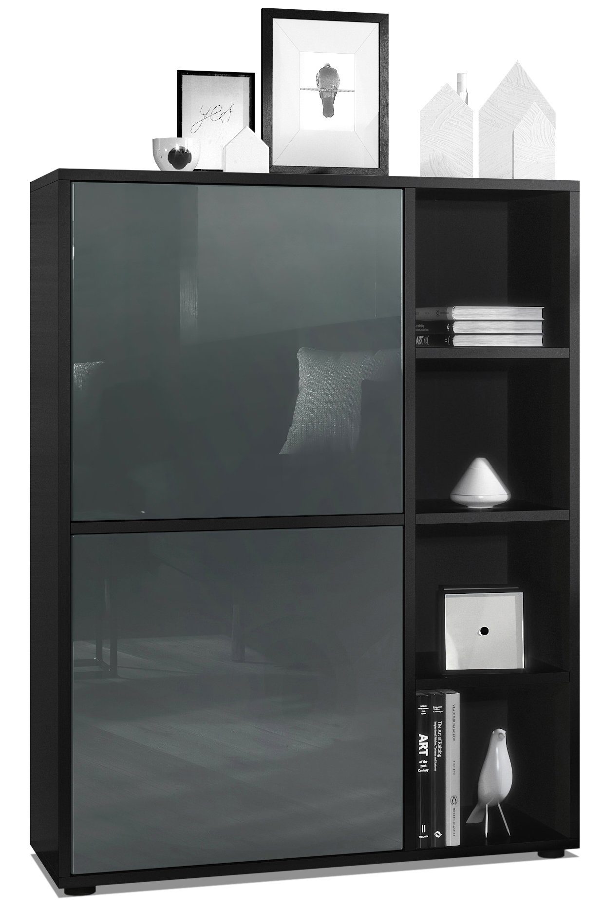 Vladon Highboard Cuba (Anrichte, mit 2 günstig online kaufen