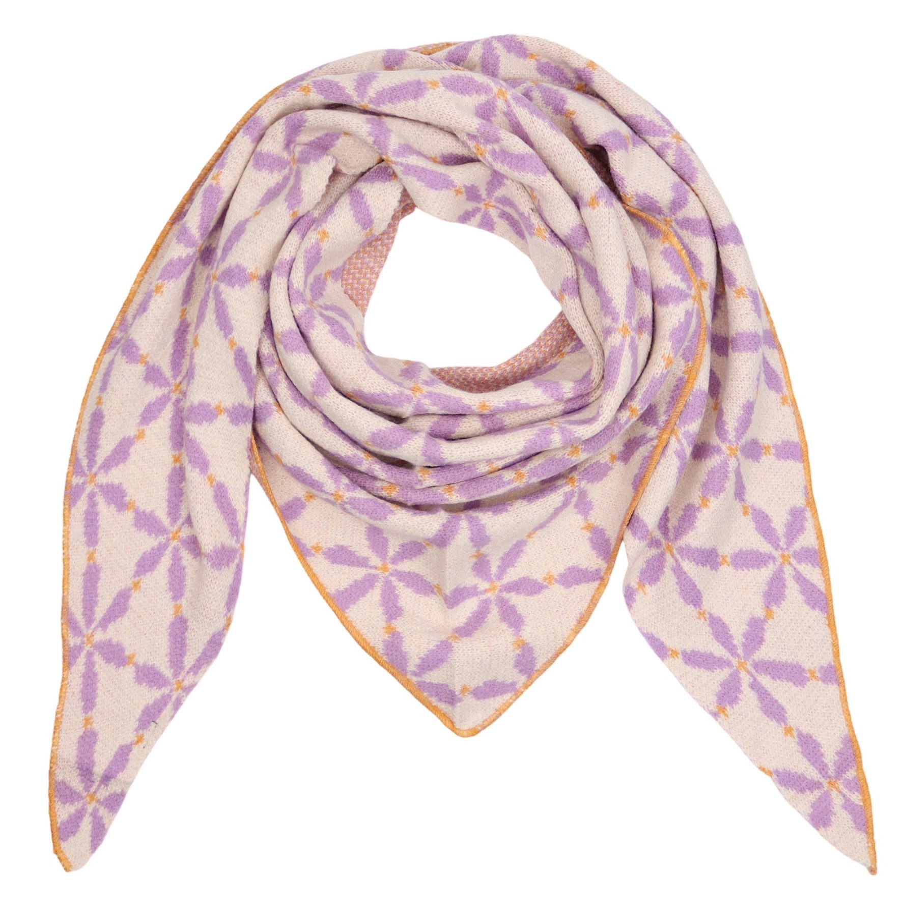 MIRROSI Dreieckstuch kuschliger und warmer Dreiecksschal ca.200x85 cm, (Blu günstig online kaufen