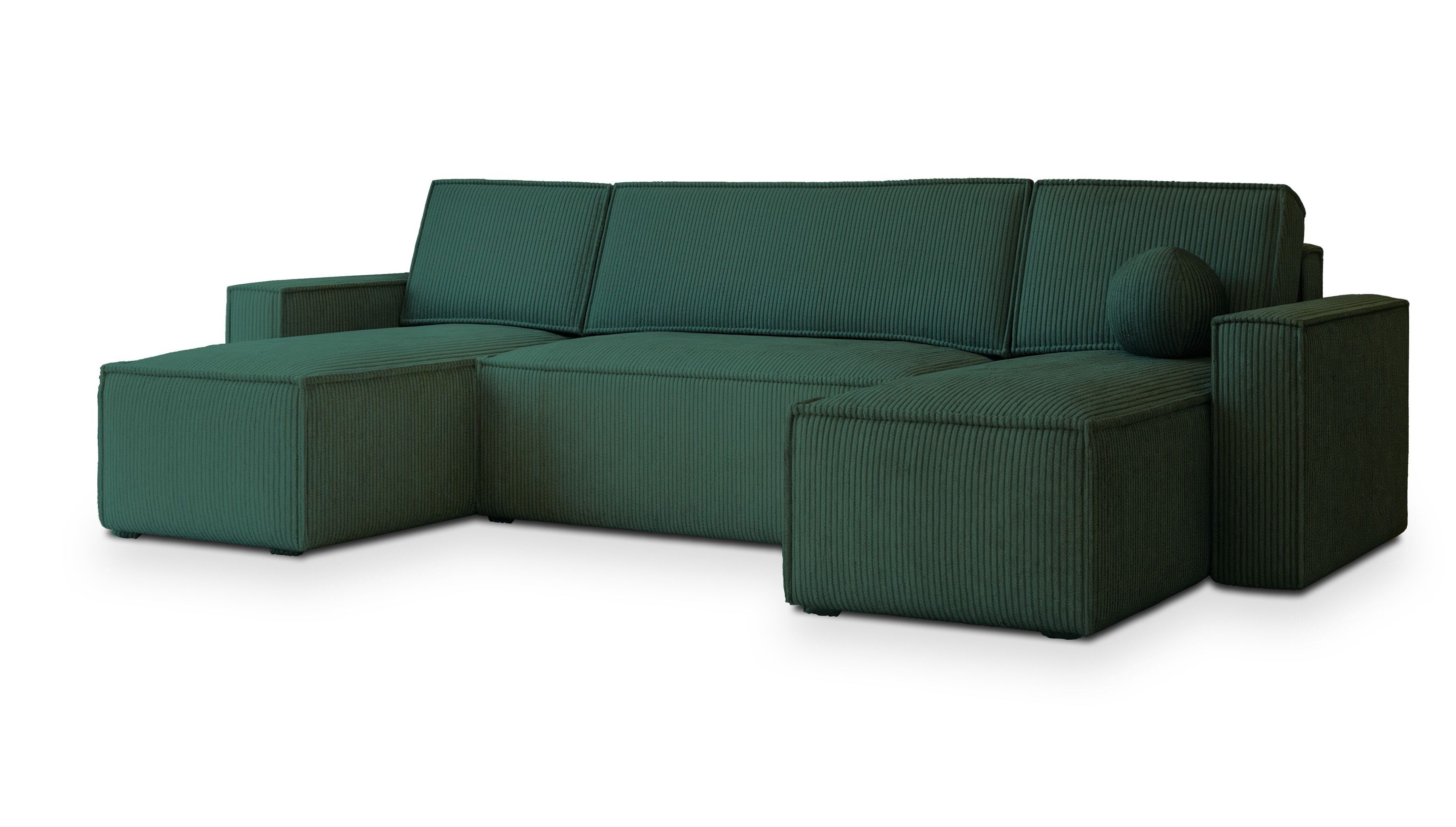 Masseno Ecksofa PESANO mit Schlaffunktion U-Form, günstig online kaufen