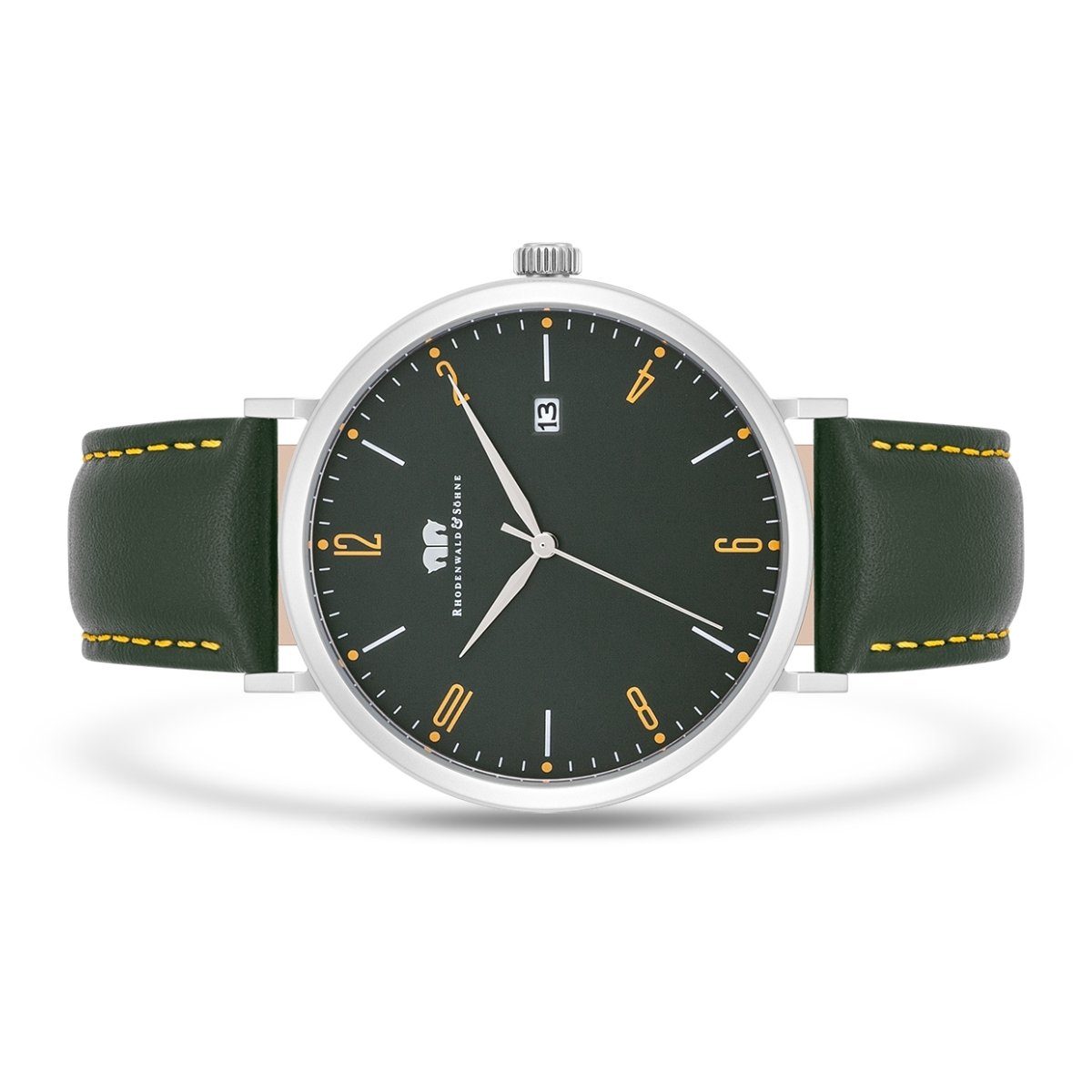 Rhodenwald & Söhne Quarzuhr Arakon II dunkelgrün, mit Quarzwerk günstig online kaufen