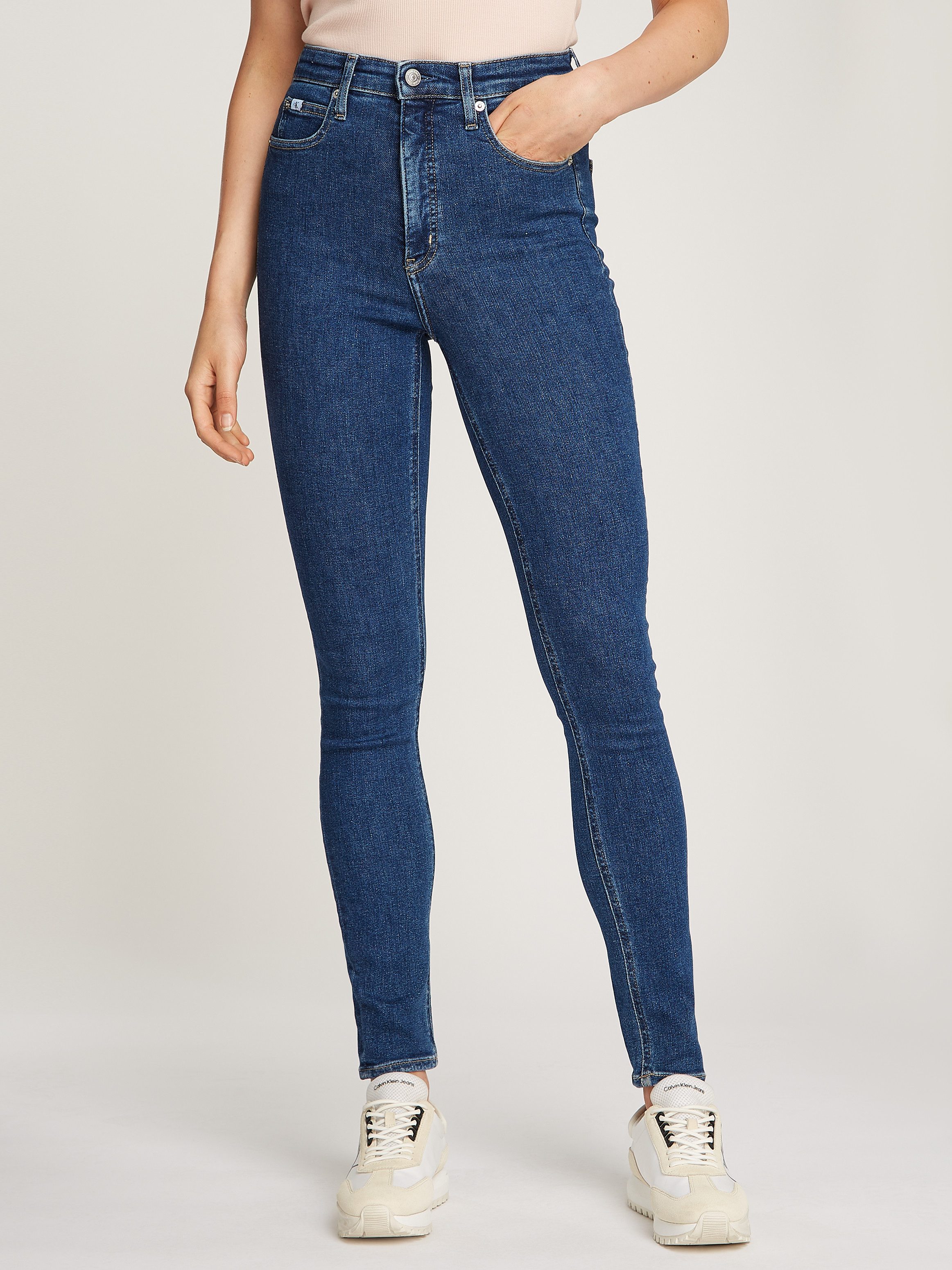 Calvin Klein Джинсы Skinny-fit-Jeans HIGH RISE SKINNY im 5-Pocket-Style