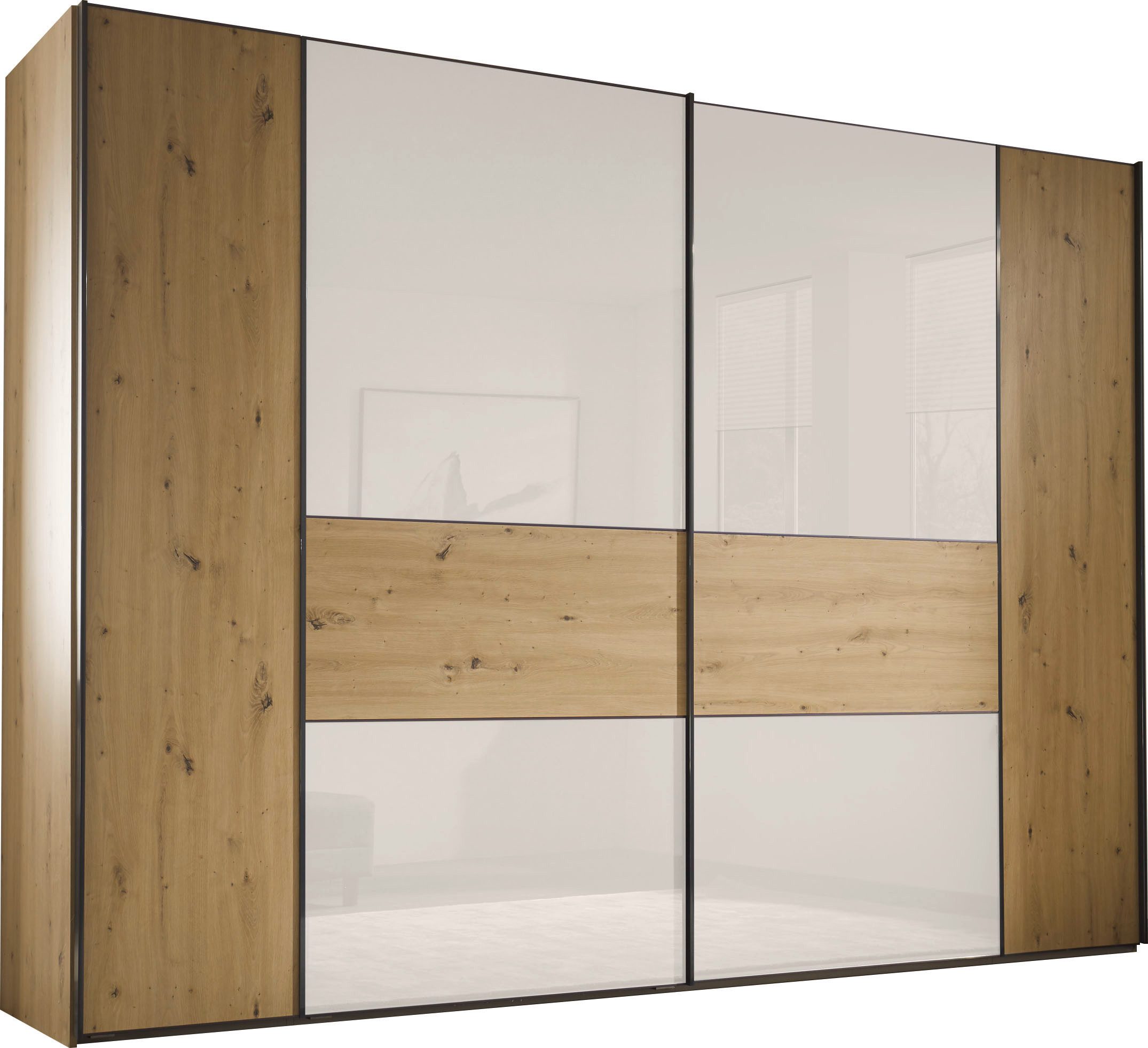 STAUD Schwebetürenschrank Sonett 321G, Made in Germany mit vier verschiedenen Ausstattungsvarianten