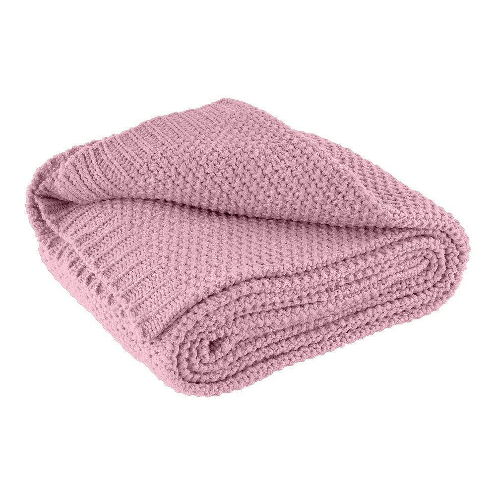 Wohndecke Strick, wometo, OEKO-TEX®, Kuscheldecke mit günstig online kaufen