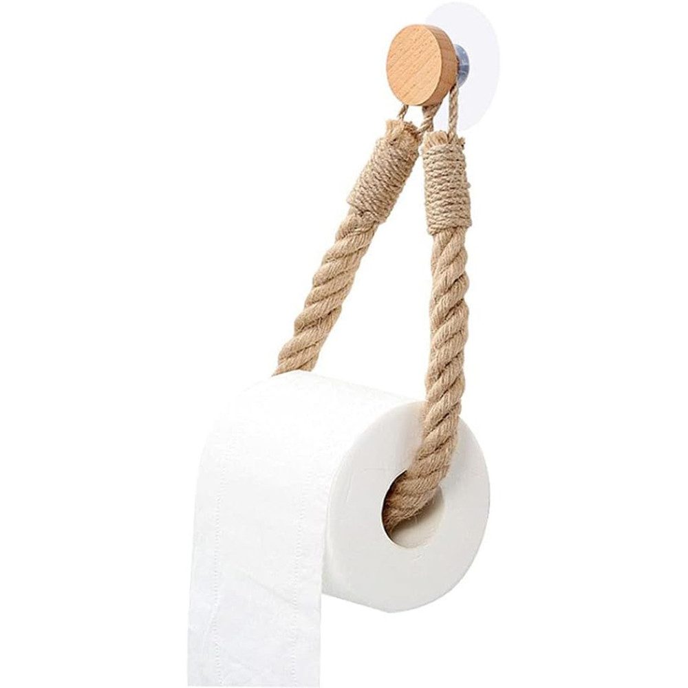Coonoor Toilettenpapierhalter Küchenrollenhalter ohne Bohren,Vintage Handtu günstig online kaufen