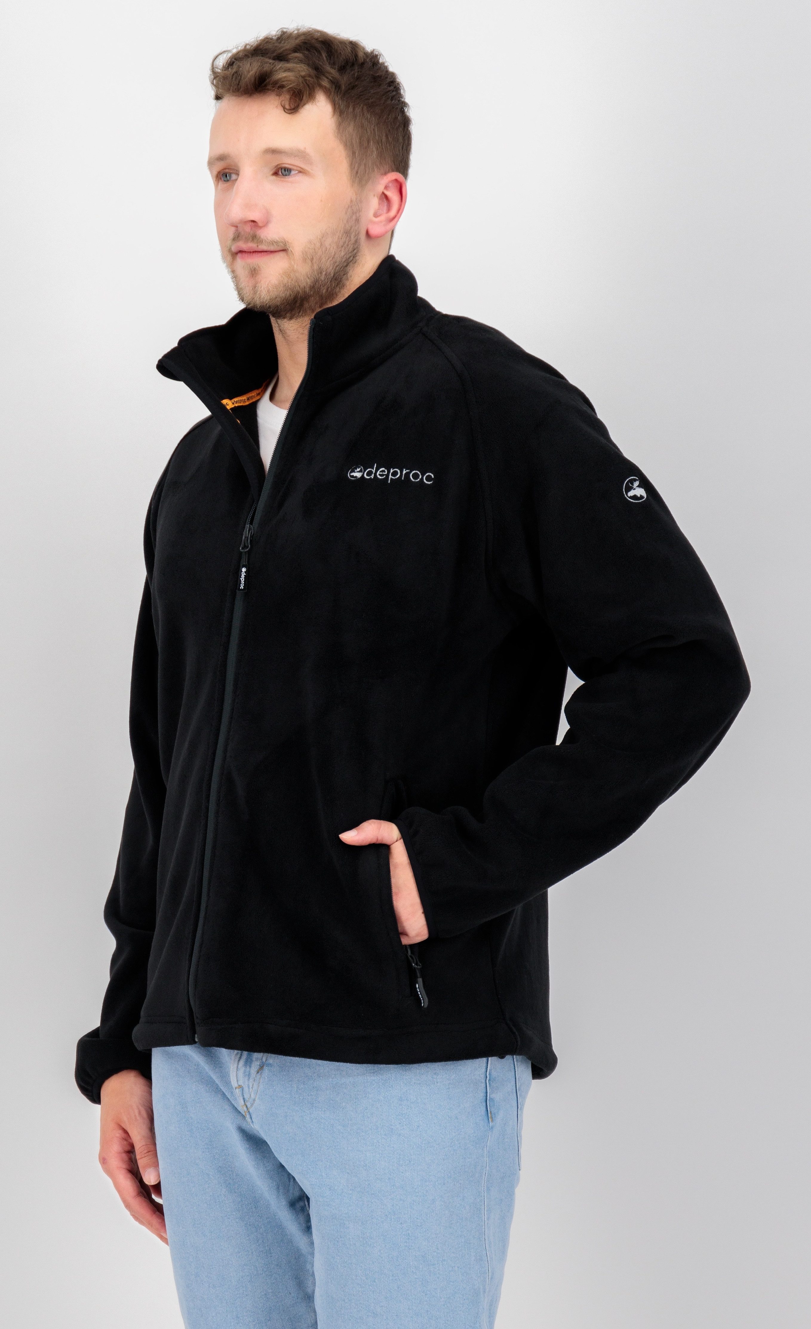 DEPROC Active Strickfleecejacke WAWA BAY Mid-Layer Strickfleece auch in großen Größen erhältlich
