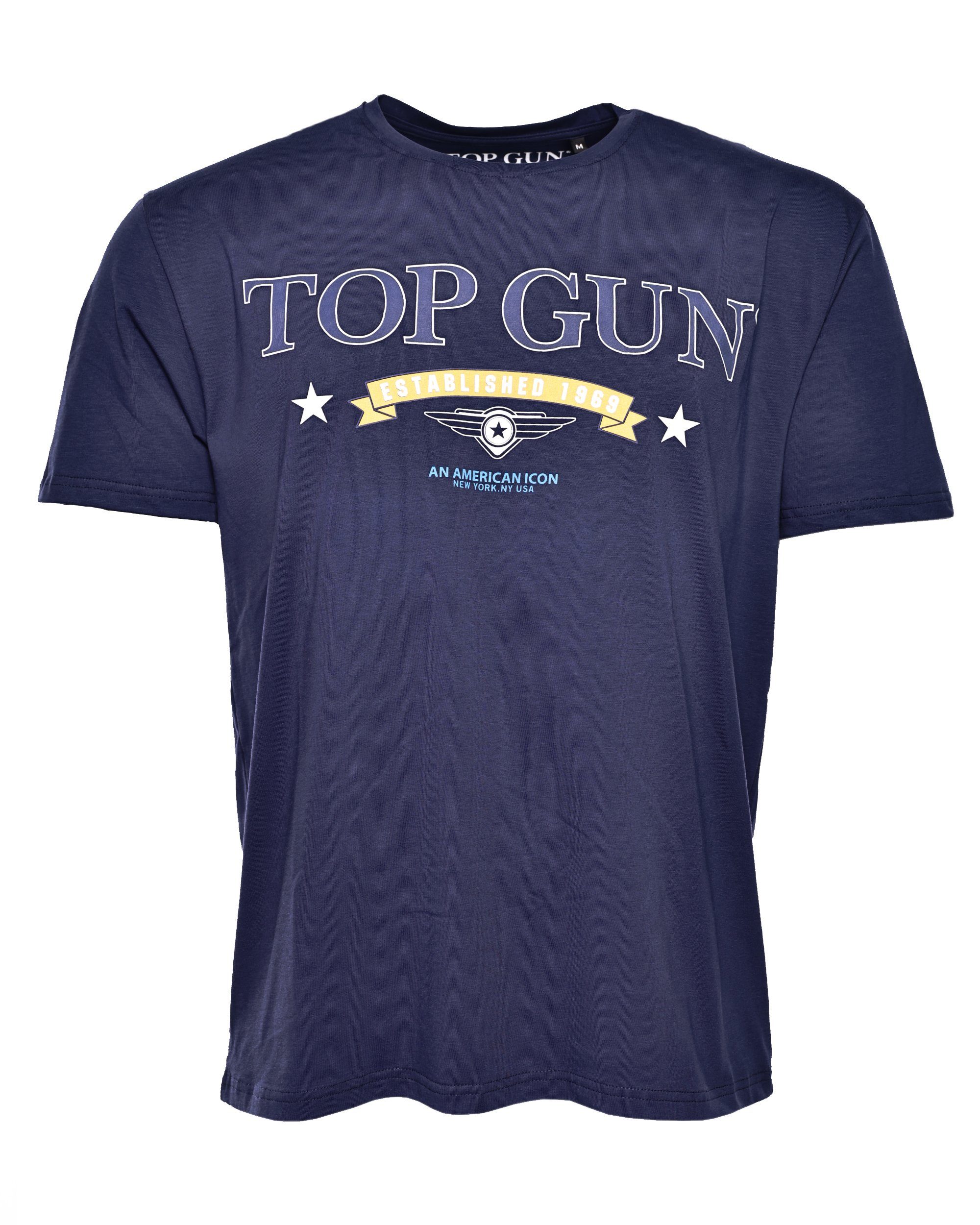 GUN navy TG20212108 T-Shirt TOP