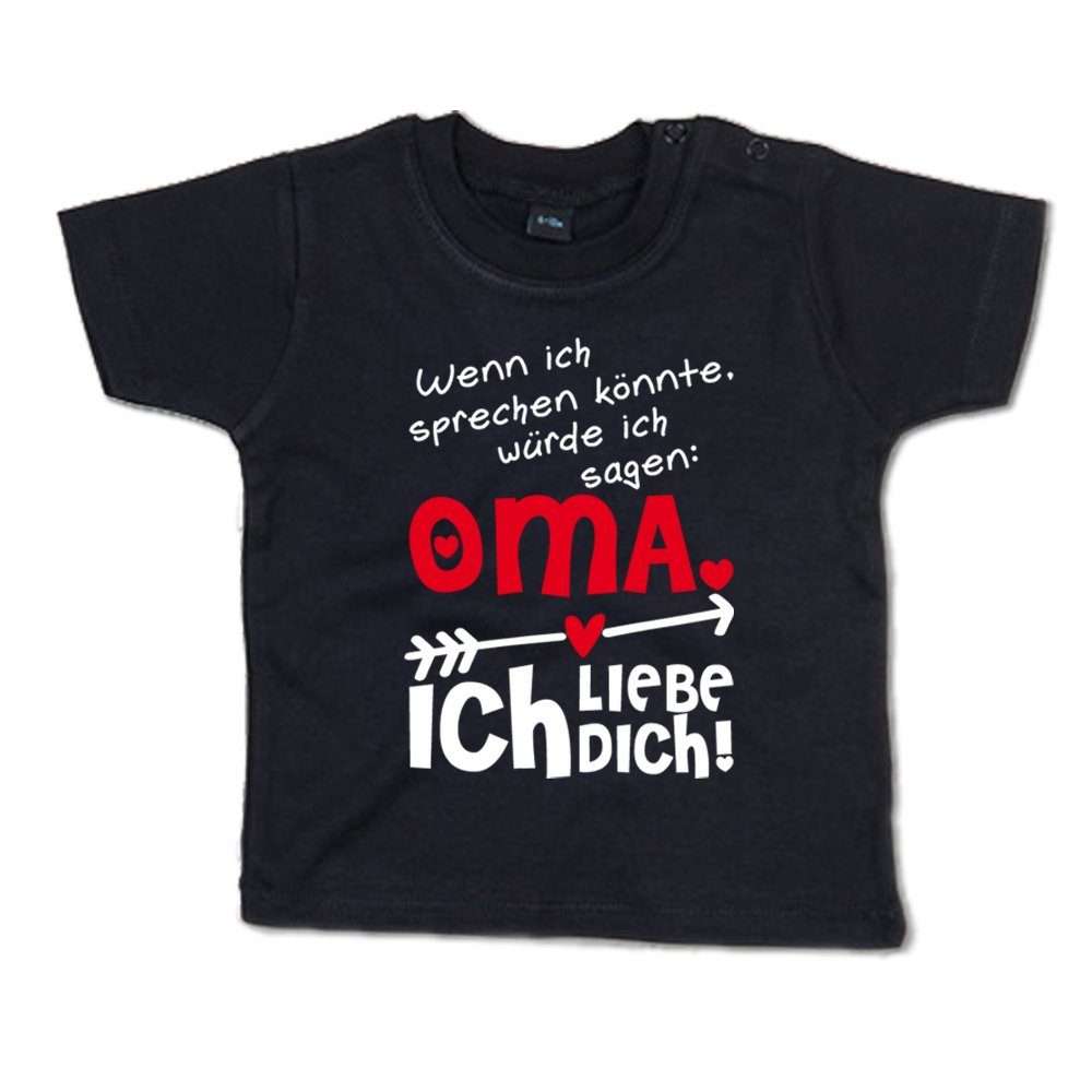 Ggraphics TShirt Wenn ich sprechen könnte würde ich sagen Oma, ich