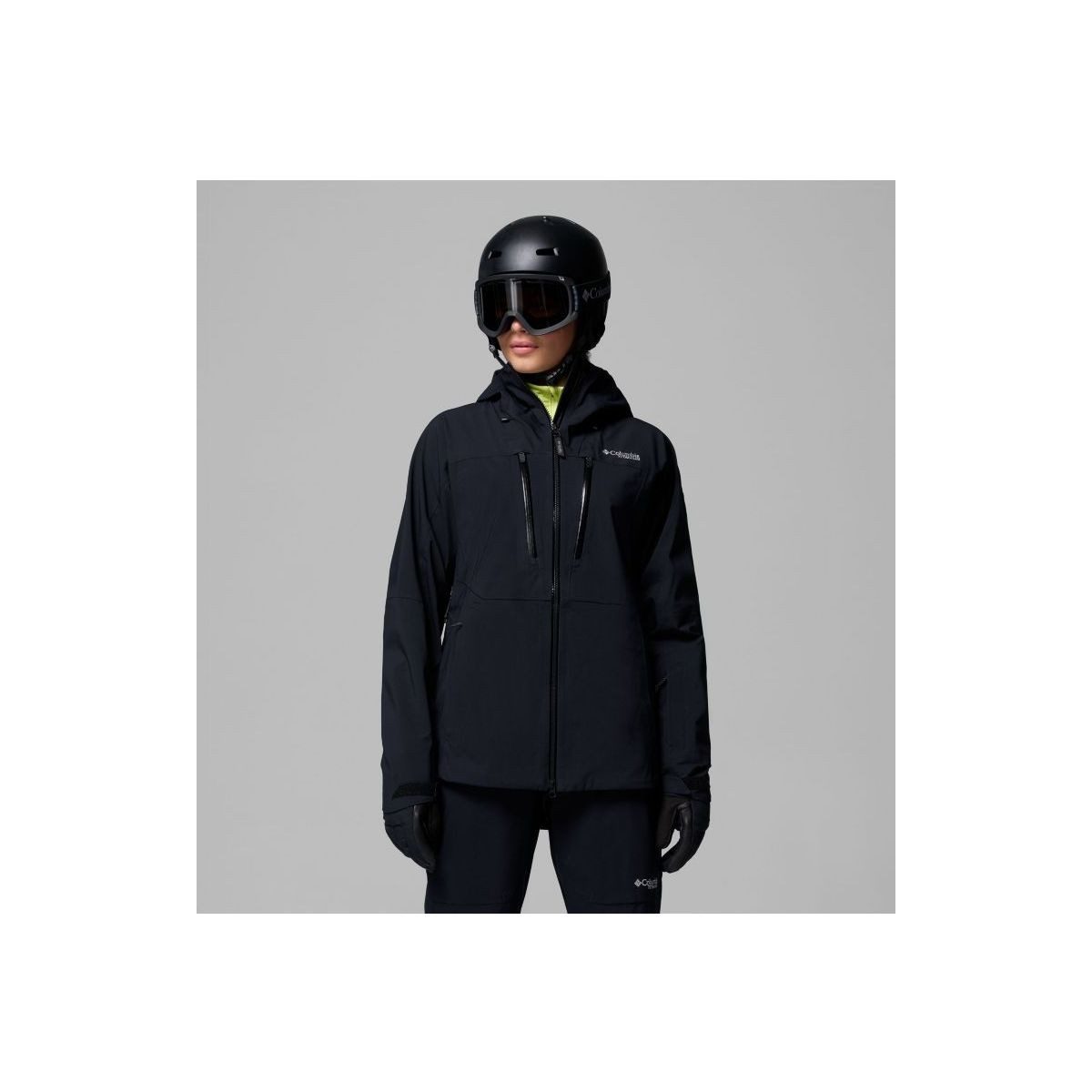 Columbia Skijacke Women's Platinum Peak II 3L Waterproof Ski Shell Wasserdichte, atmungsaktive Ski-Shell mit helmkompatibler Kapuze und