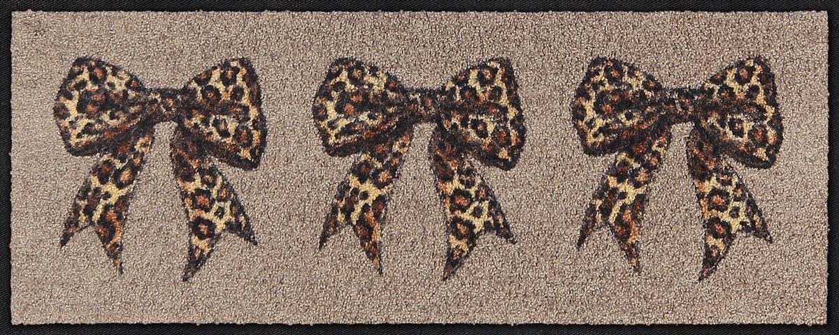 Salonloewe Fußmatte Fußmatte 30x75 Iconic Ribbon beige, Eingangsmatte norma günstig online kaufen