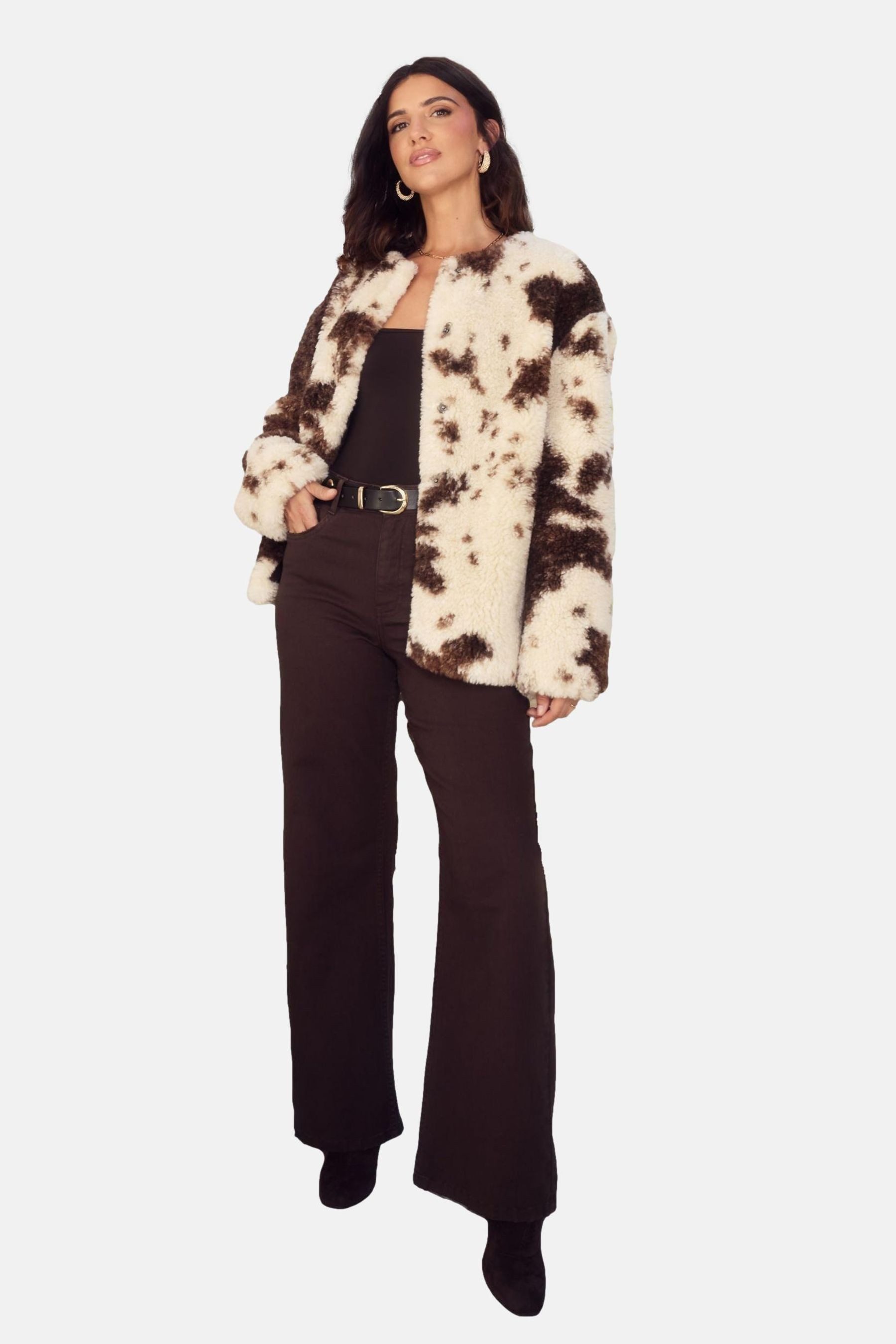 Fellimitatmantel Friends Like These X Lucy Mecklenburgh Mantel