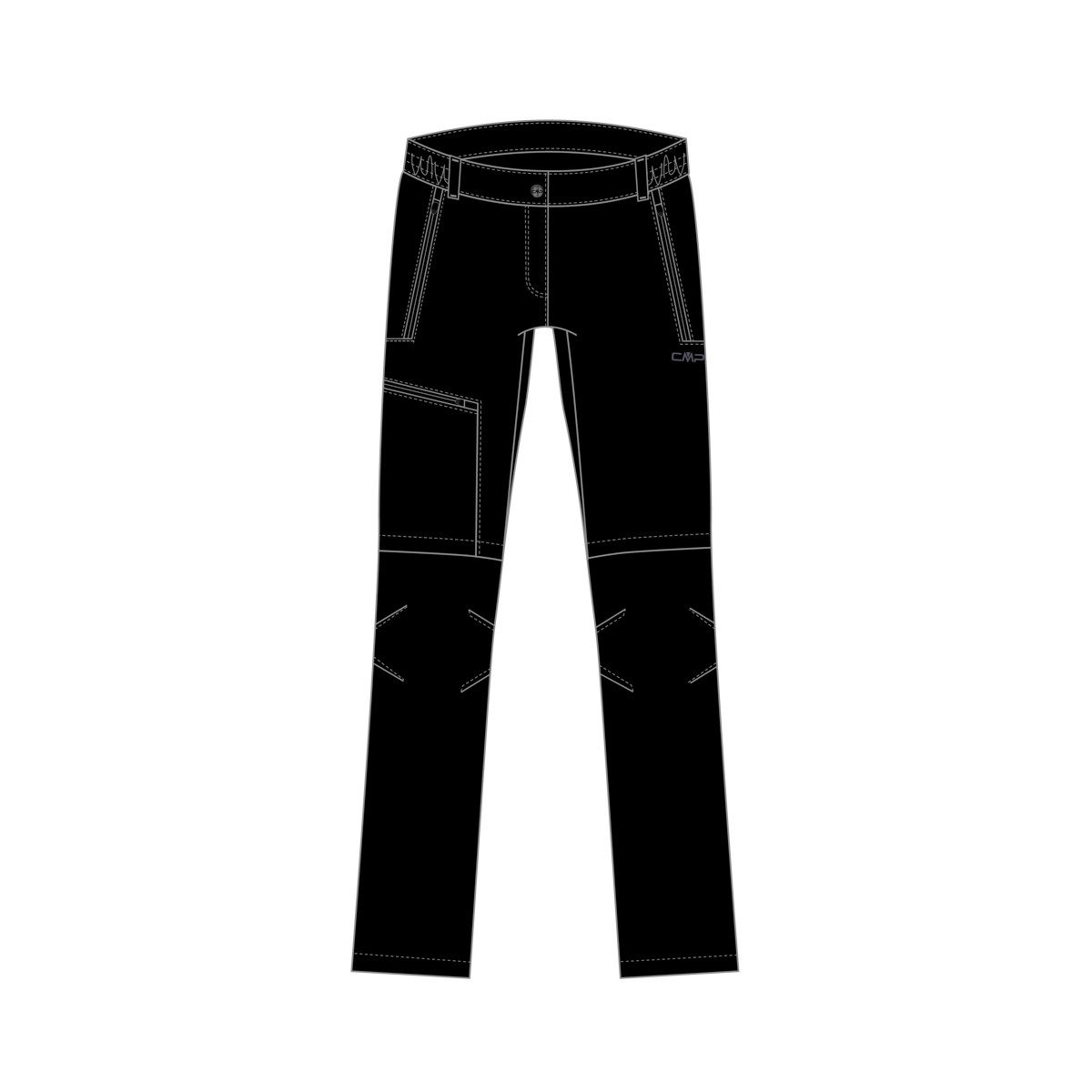 CMP Trekkinghose CMP Damen Trekkinghose Woman Zip Off Pant 34T5016 günstig online kaufen