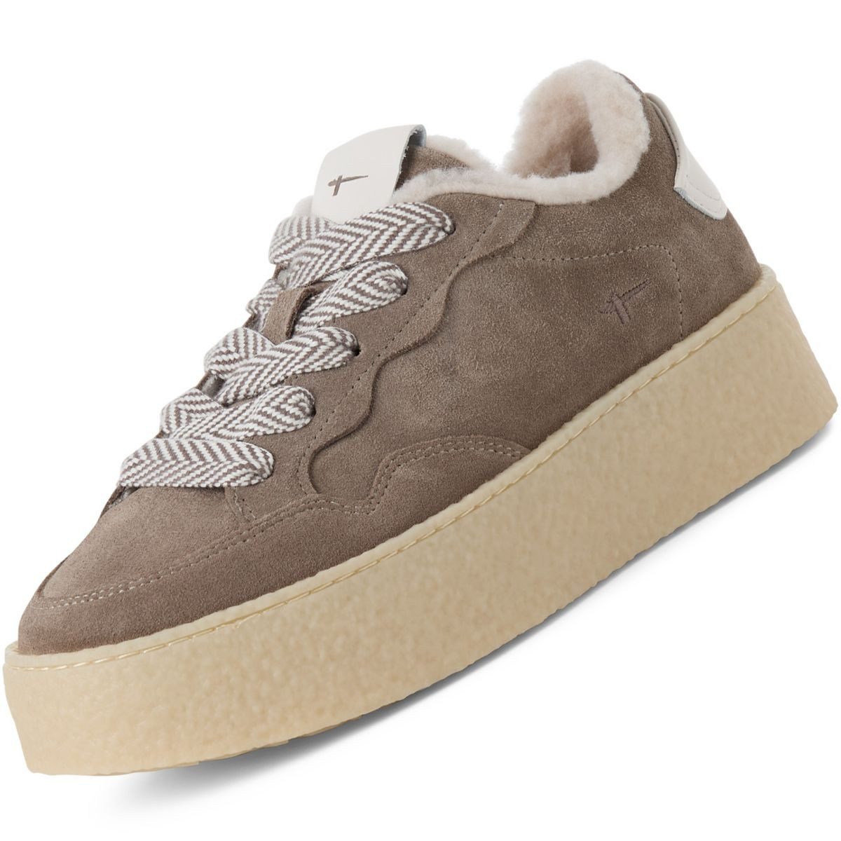Tamaris 1-23706-47/341 Sneaker Schnür-Halbschuh mit herausnehmbarem Wechselfußbett