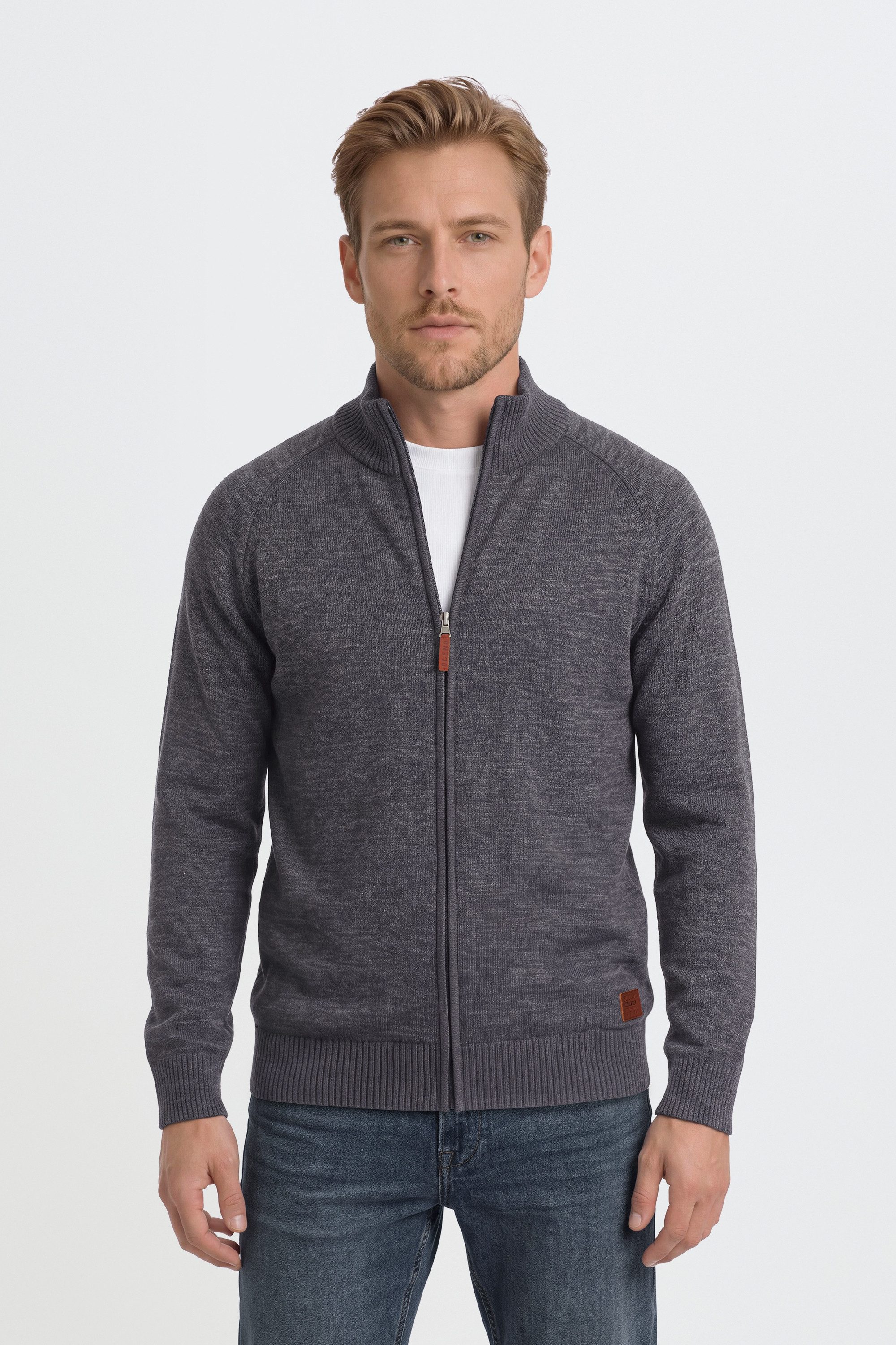 Blend Strickjacke BHDaniri Strickjacke mit hochabschließendem Kragen