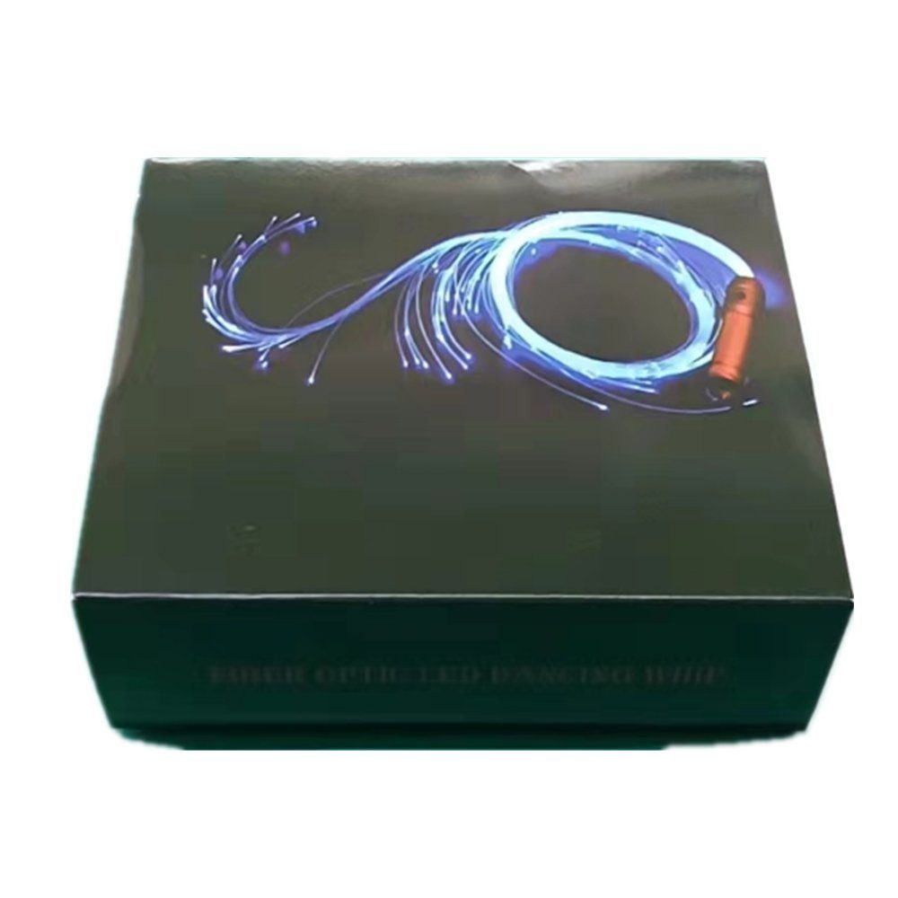 autolock LED-Faser Farb/23 LED Tanzen Batterie, Glasfaser Peitsche,7 Dekolicht blue für Sternenhimmel Effekt-Modus Optik, LED 360° drehbar Licht,Glasfaserlampe