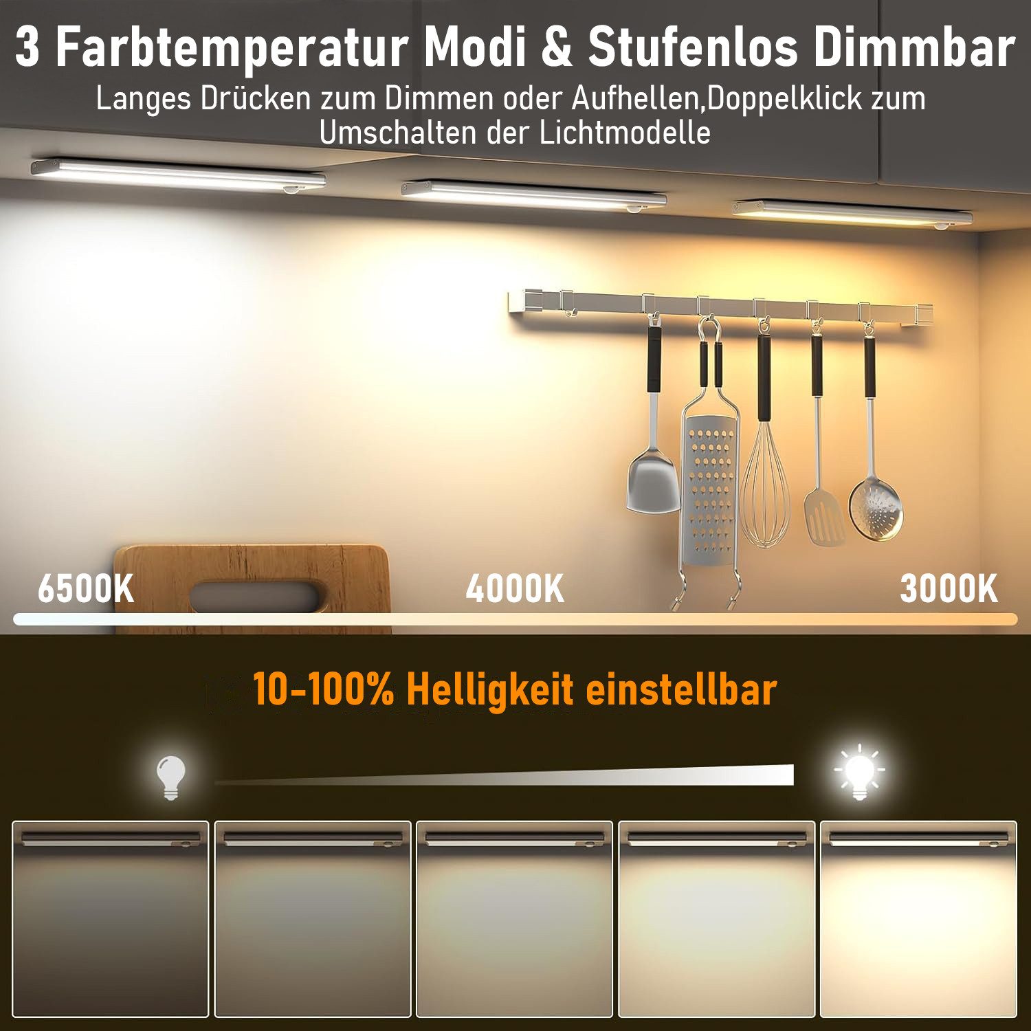 walkbee LED Unterbauleuchte LED Lichtleiste,Nachtlicht Schrankleuchten mit günstig online kaufen