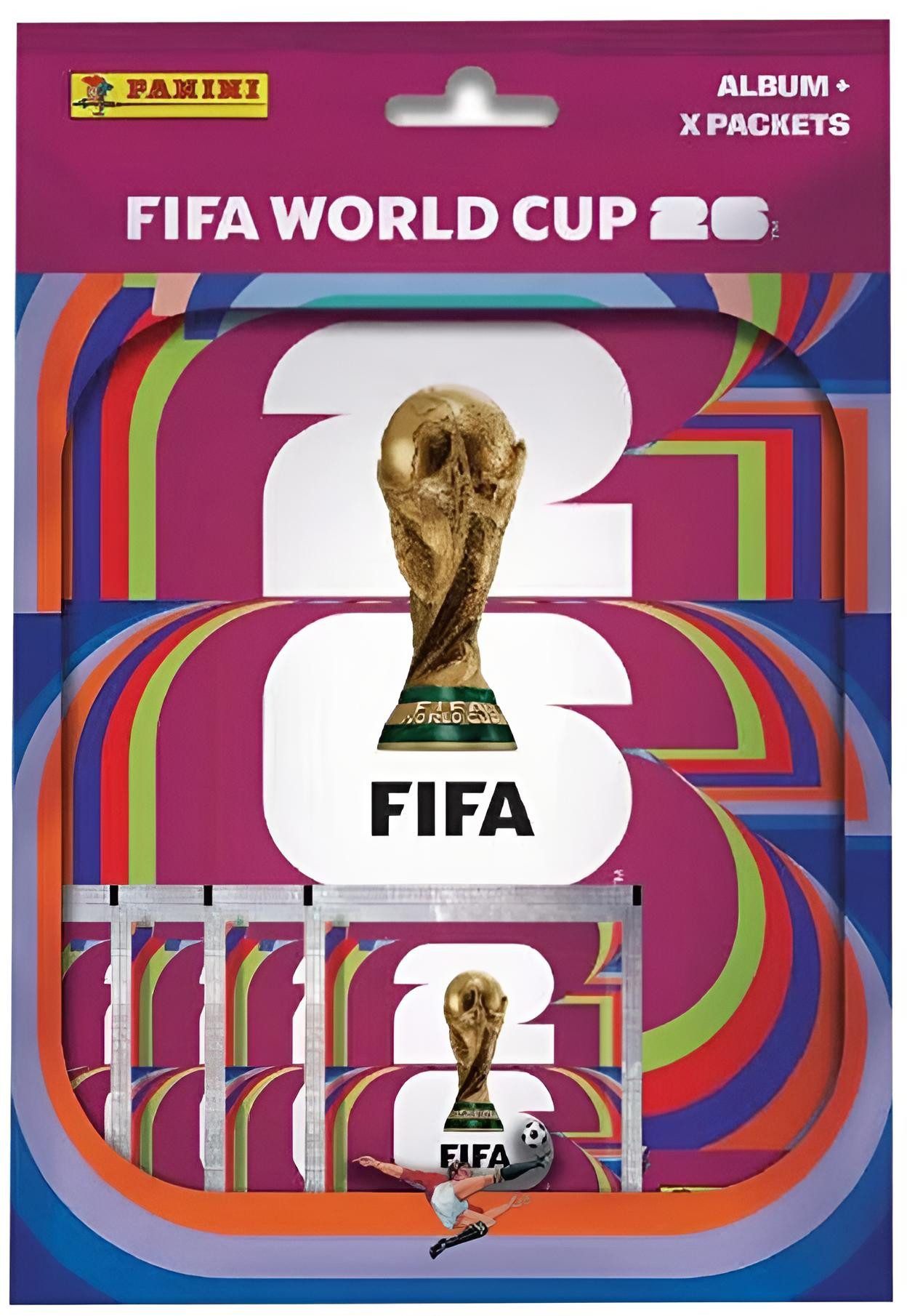 Panini Sammelkarte 2026 FIFA World Cup Sticker Starter Set XL