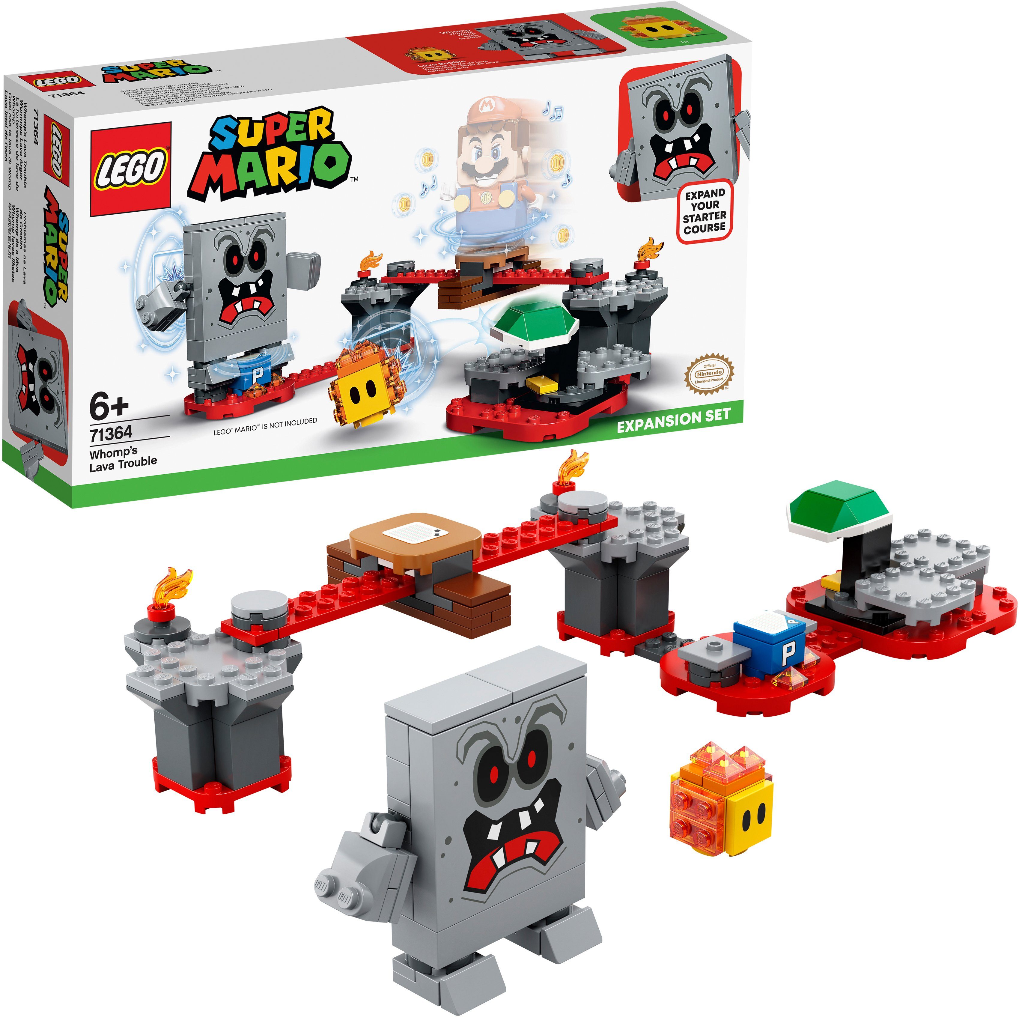 Image of LEGO 71364 Wummps Lava-Ärger – Erweiterungsset Bausatz, Mehrfarbig