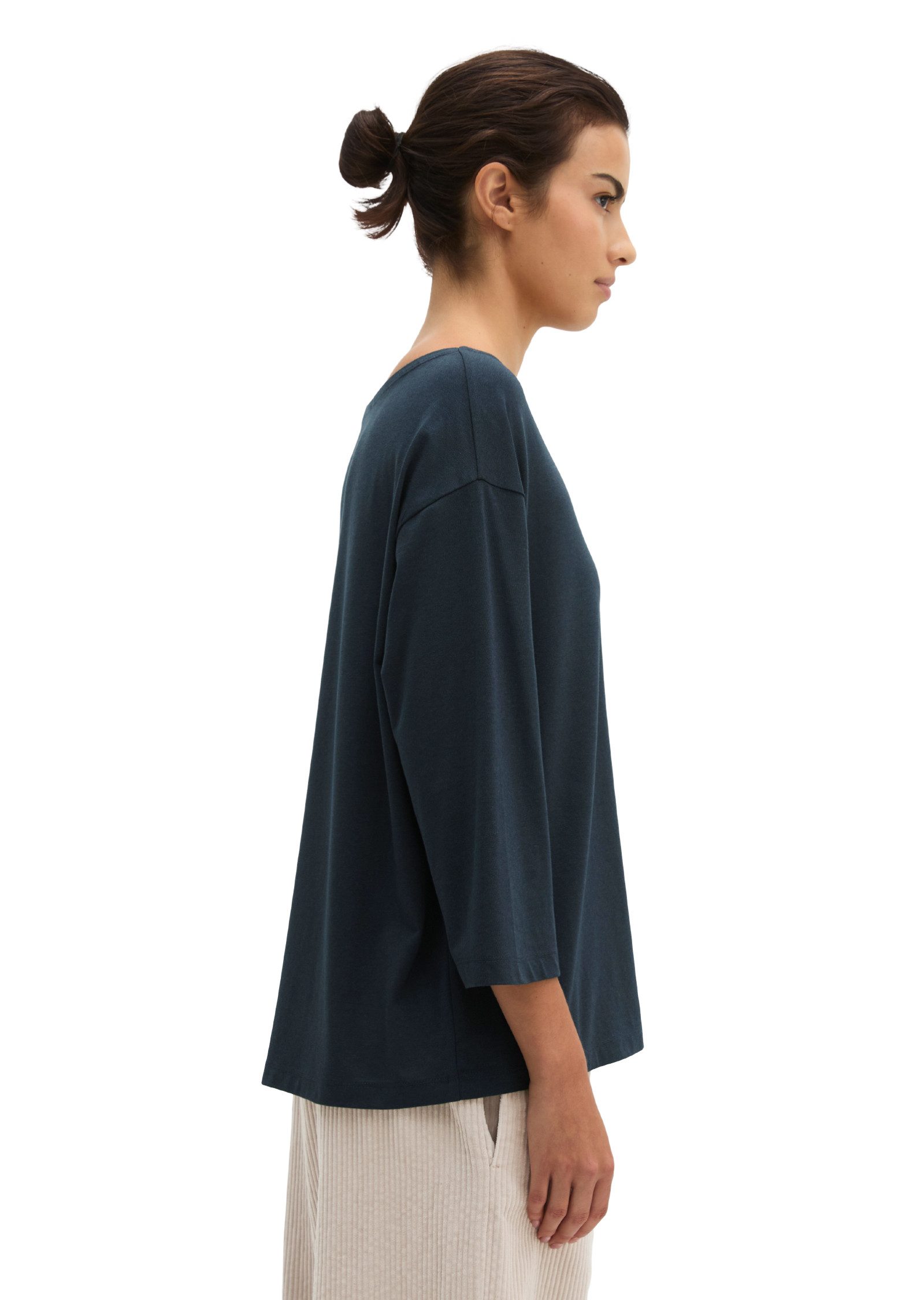 Marc O'Polo T-Shirt aus weichem Modal-Mix – Bild 2 von 5
