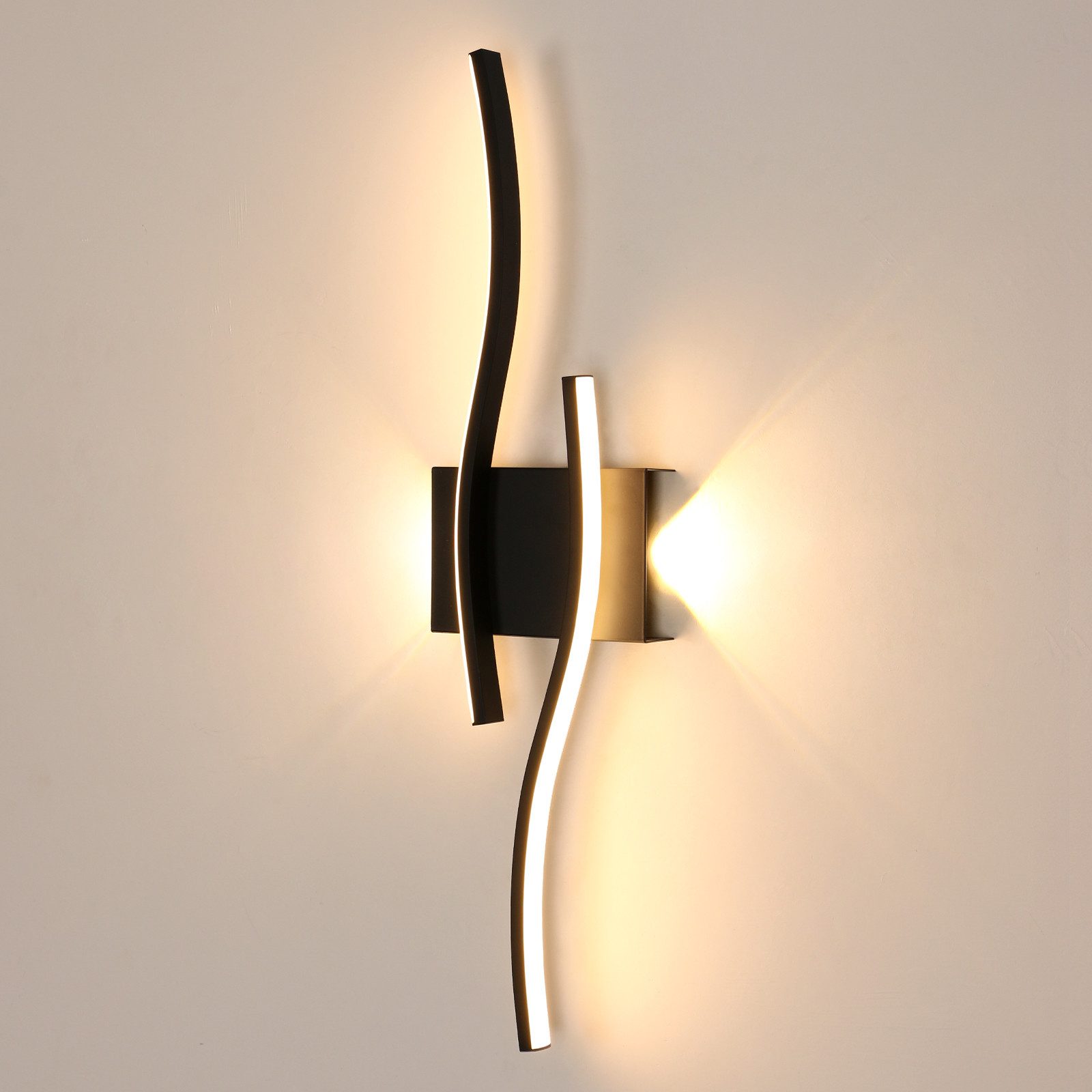 Goeco Wandleuchte LED Aluminium Lampe, kreative günstig online kaufen