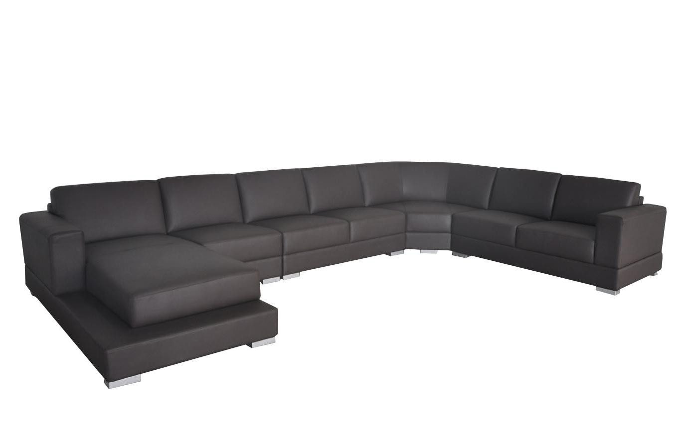 Xlmoebel Wohnlandschaft Ecksofa A1127 aus Echtleder in modernem Design, Hergestellt in Europa