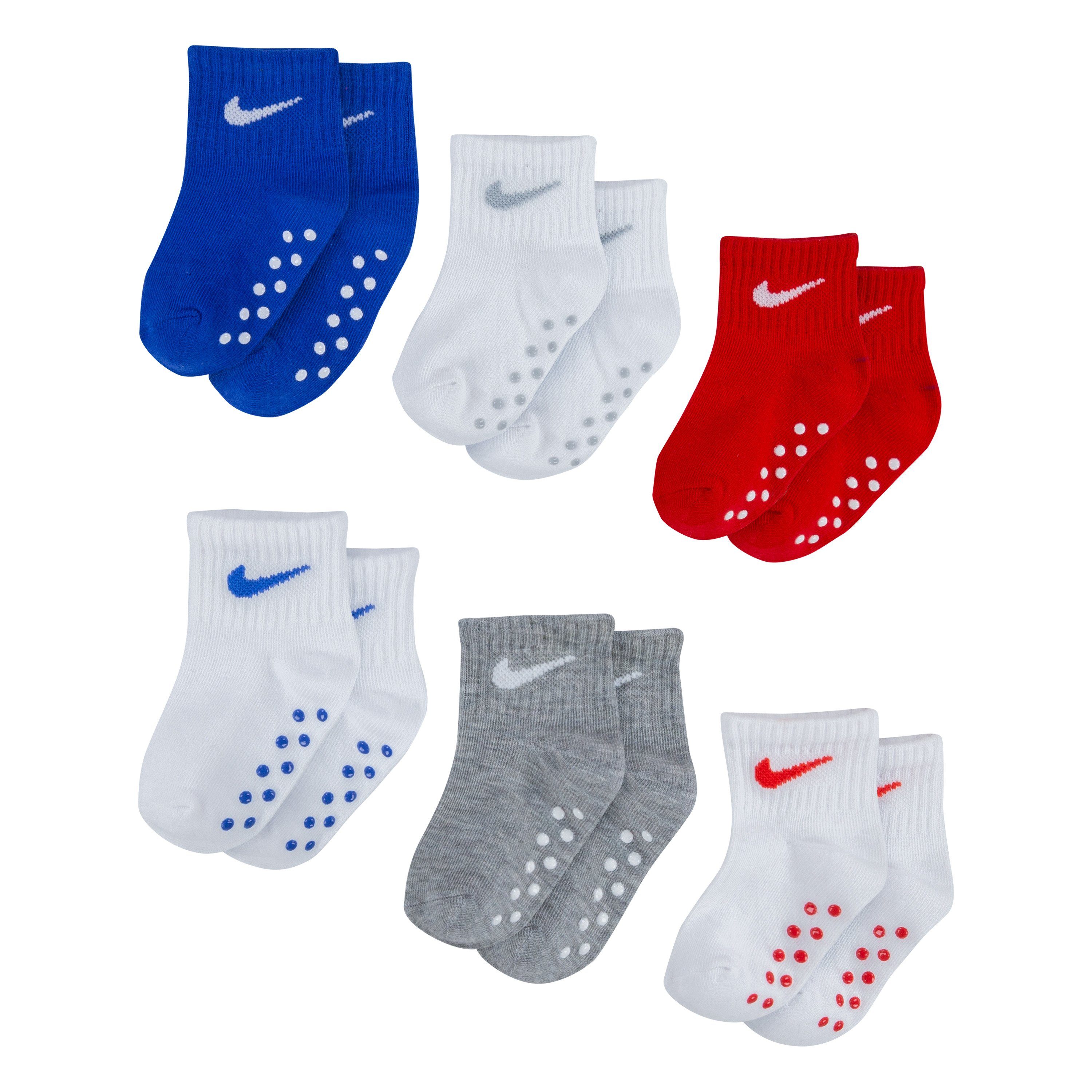 Nike Sportswear ABS-Socken POP COLOR GRIPPER INFANT/TODDLER AN (Set, 6-Paar)