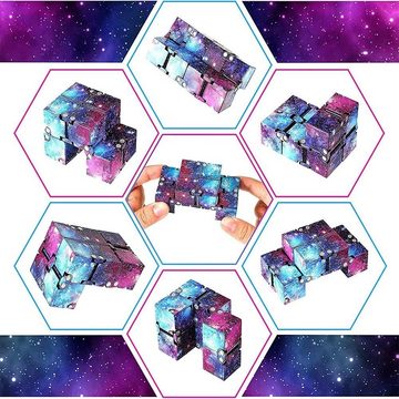 Tadow Lernspielzeug Rubik's Würfel, Unendlichkeitswürfel, Rubik's Cube Spielzeug, Spielzeugblöcke Fingerwürfel Sensorisches Werkzeug