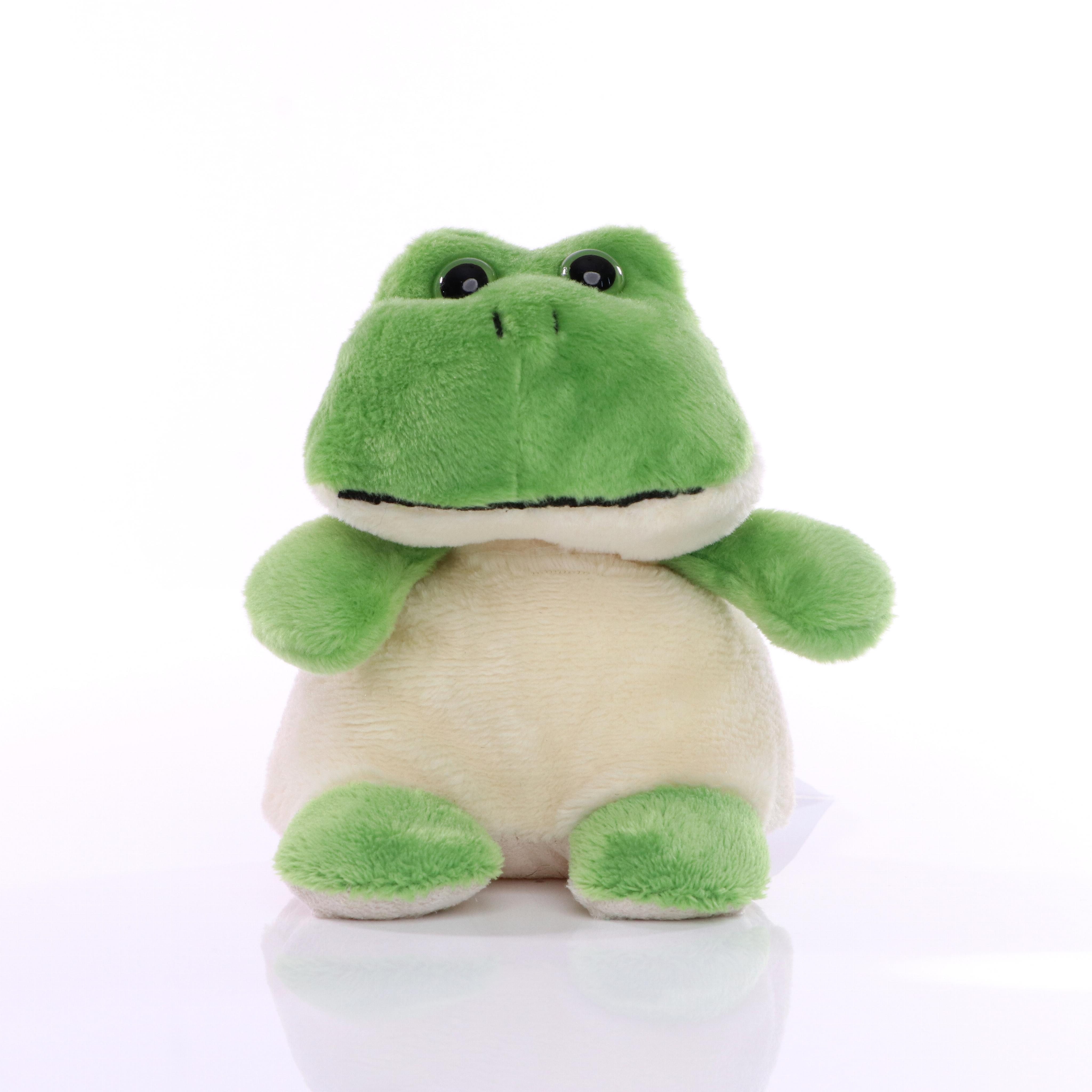 mbw Grußkarten Frosch Stofftier - Schmoozies XXL - Tabletreiniger - Displayreiniger