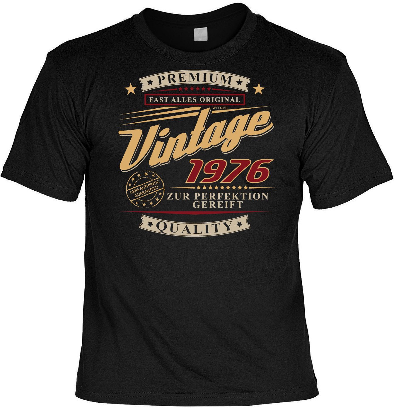 Print-Shirt T-Shirt zum 50 Geburtstag 50 Jahre Geburtstagsshirt (Unisex)