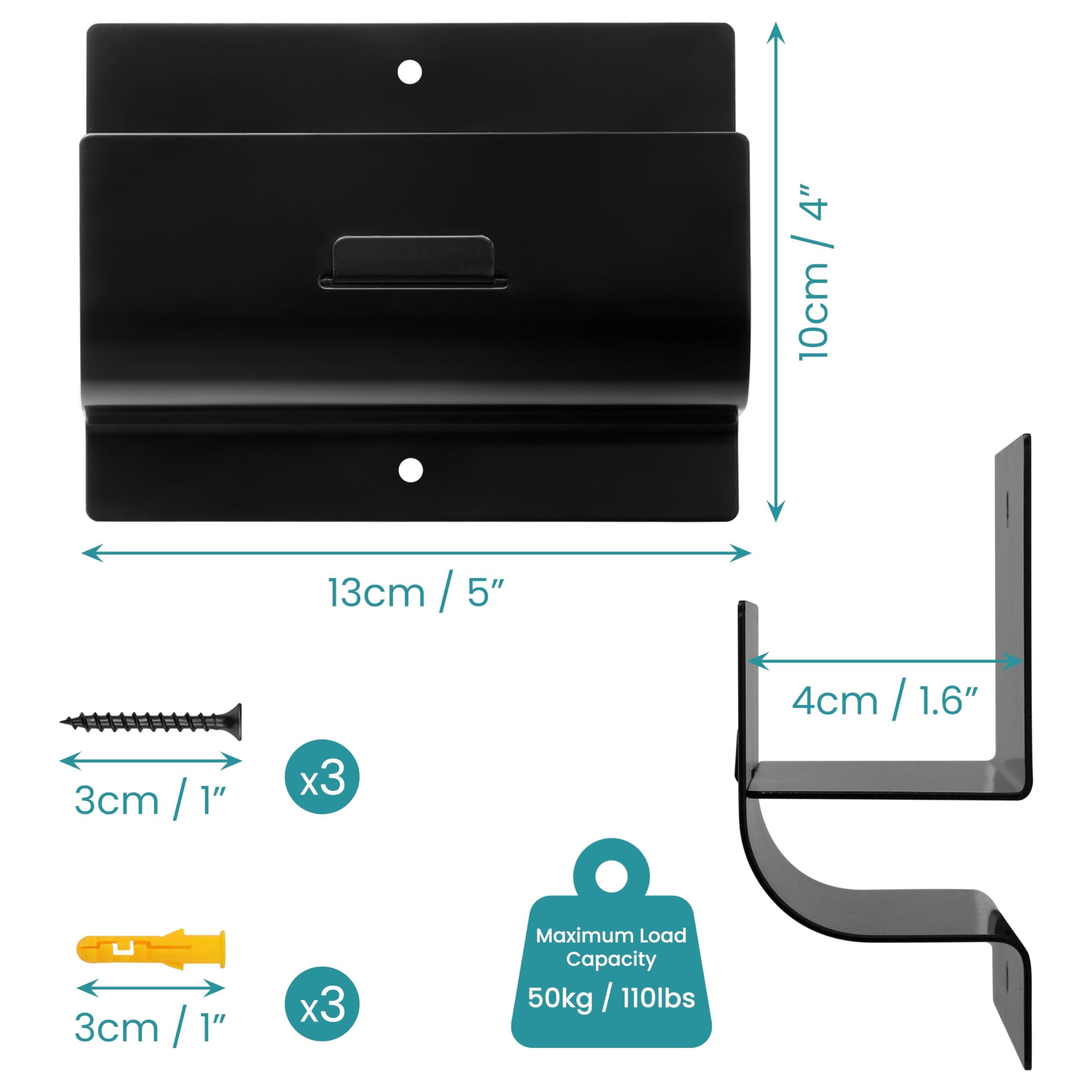 Belle Vous Deckenhaken Belle Vous Robuster Wandhaken zum Schrauben für Leit günstig online kaufen