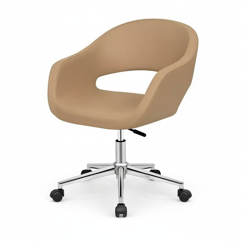 Xlmoebel Gaming-Stuhl Beiger Drehstuhl mit modernem Design und ergonomischem Sitzkomfort (1 St), Hergestellt in Europa