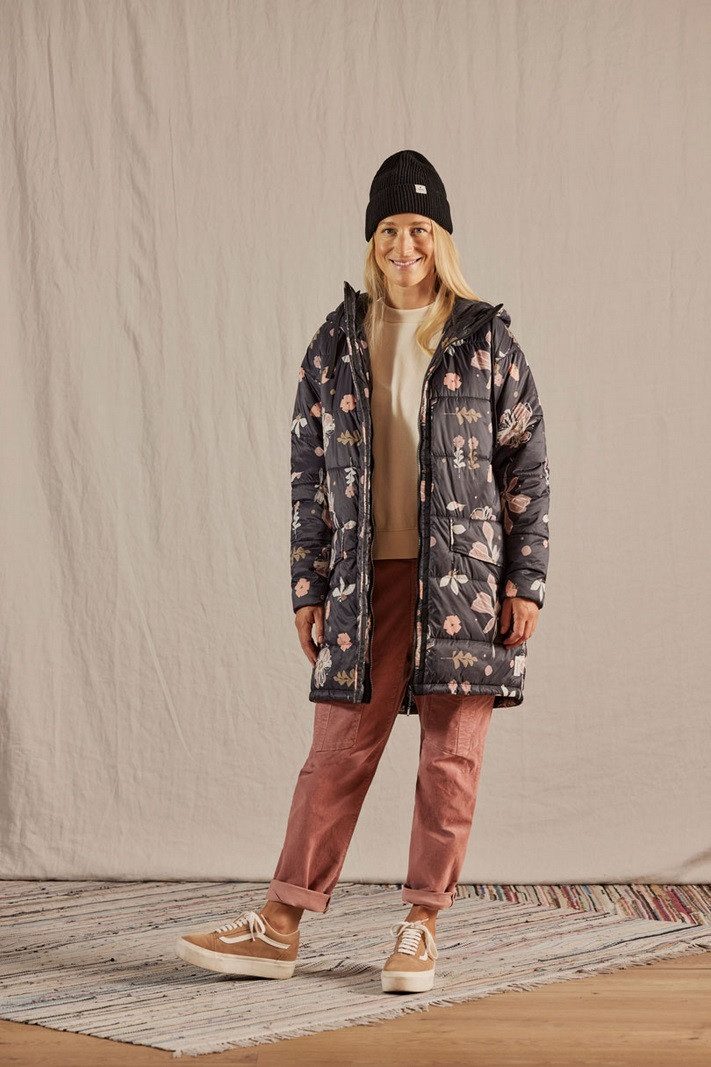 Maloja Wintermantel FossanM Urban Puffer Coat (PrimaLoft® BIO133, winddicht)