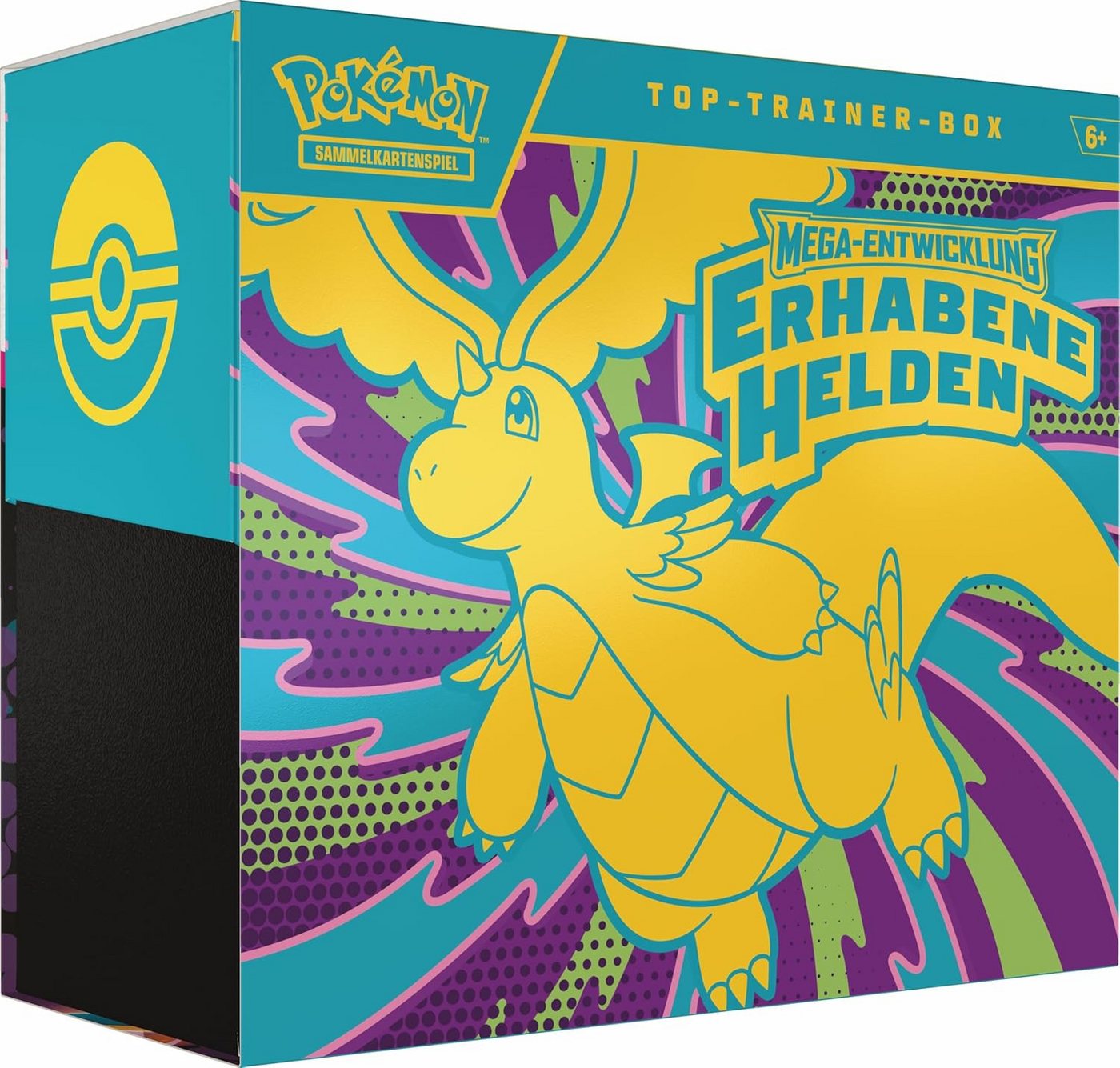 POKÉMON Sammelkarte Mega Entwicklung: Erhabene Helden Top Trainer Box (Deutsch)