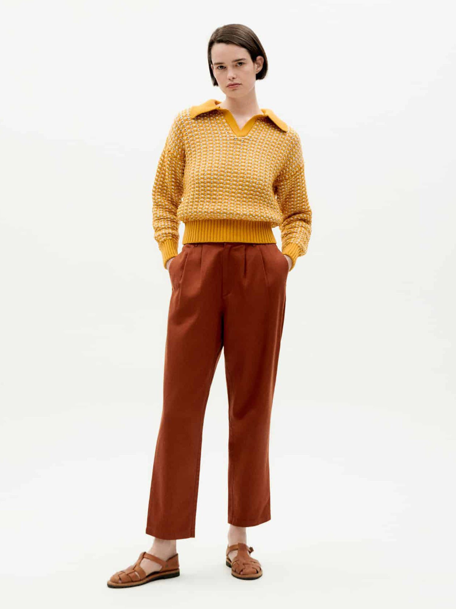 Thinking Mu Bundfaltenhose Hemp Rina Pants