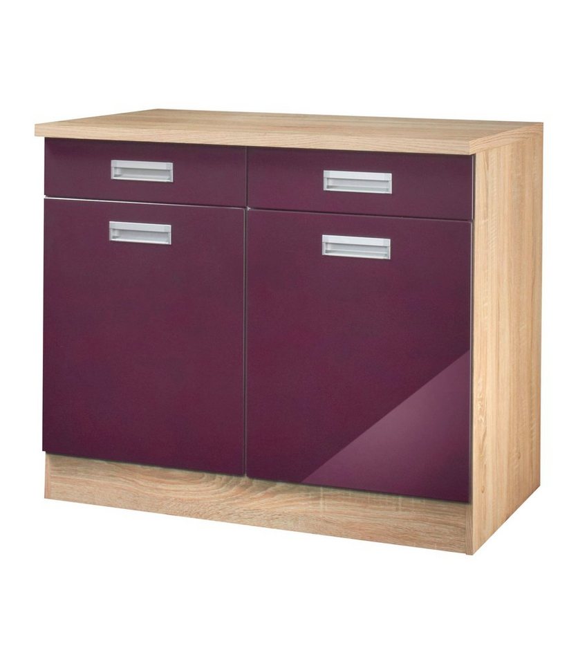 HELD MÖBEL Küchenunterschrank »Fulda, Breite 100 cm« online kaufen ... HELD MÖBEL Küchenunterschrank »Fulda, Breite 100 cm« online kaufen ...