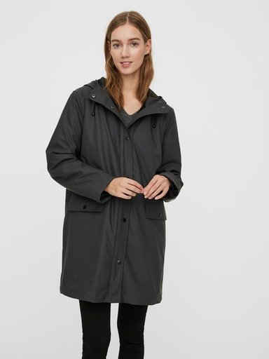 Vero Moda Regenmantel VMASTA 3/4 TEDDY COATED JACKET