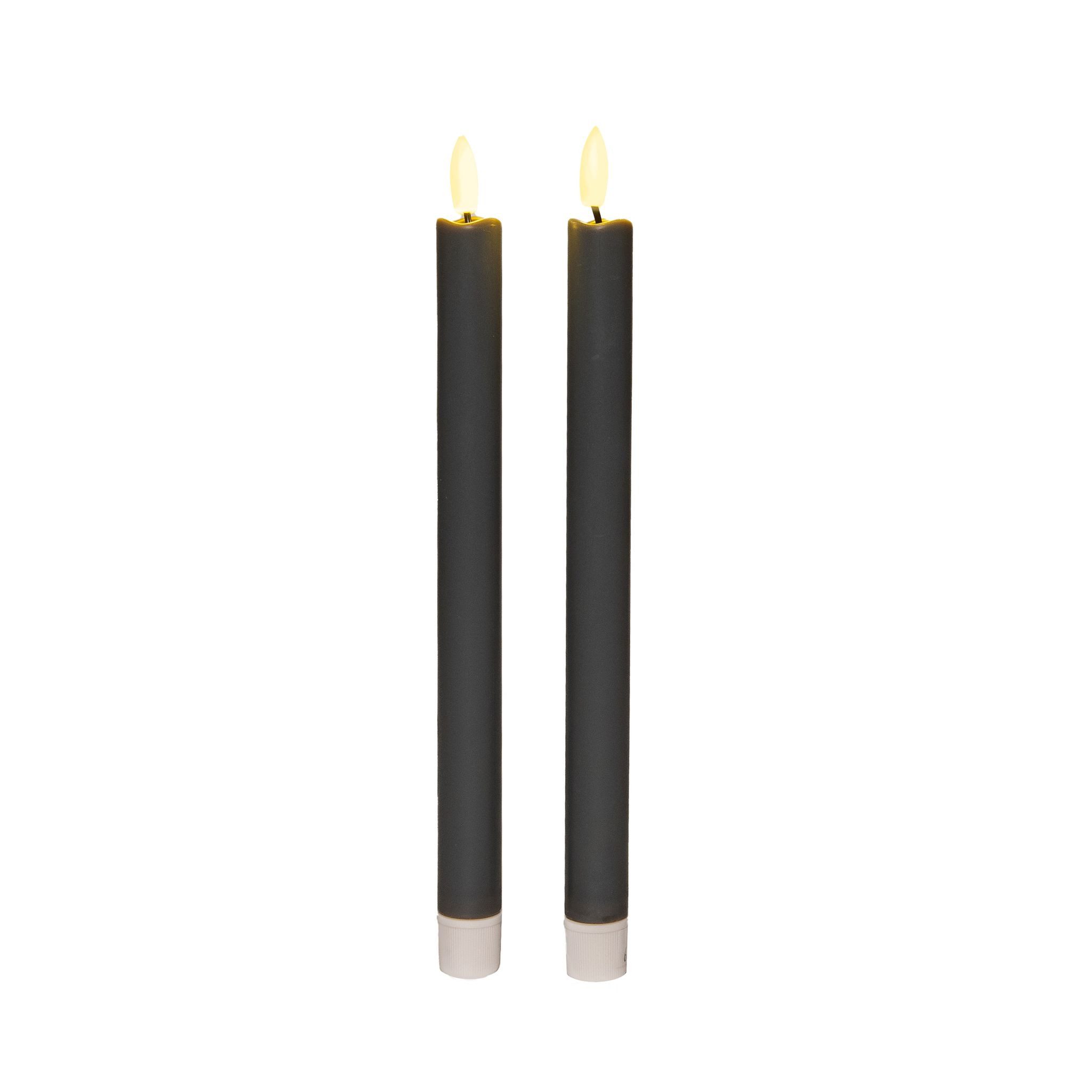 Coen Bakker Deco BV LED-Kerze LED 2er Set Stabkerzen, 2 x 2AAA, versch. Far günstig online kaufen