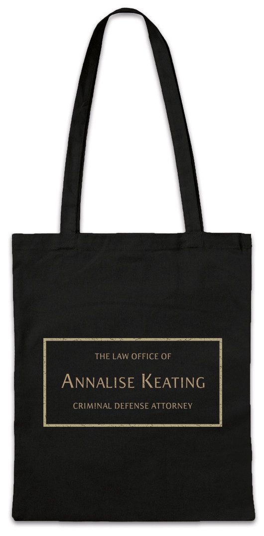 Beuteltasche Annalise Keating Stofftasche How To Sign Get Away Schild With Murder
