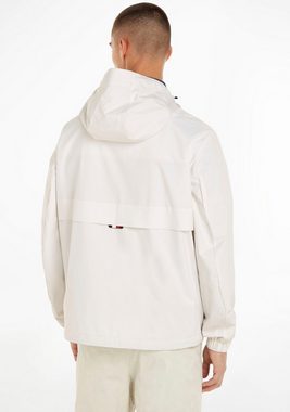 Tommy Hilfiger Windbreaker TH PROTECT SAIL HOODED JACKET mit vielen Details in den Tommy Hilfiger Markenfarben